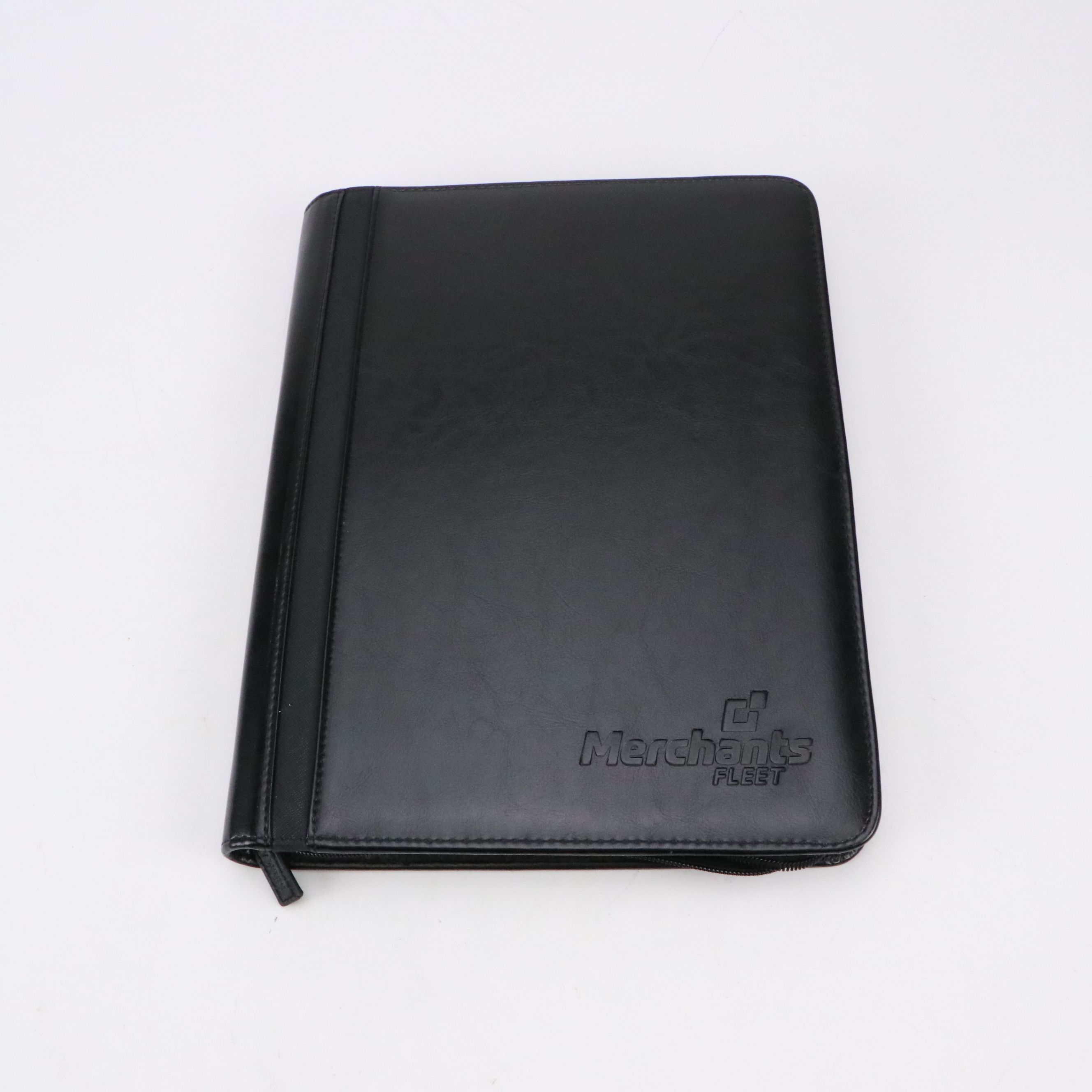 Tumi Leather Folio, with Planner and More Desk Accessories, Pens