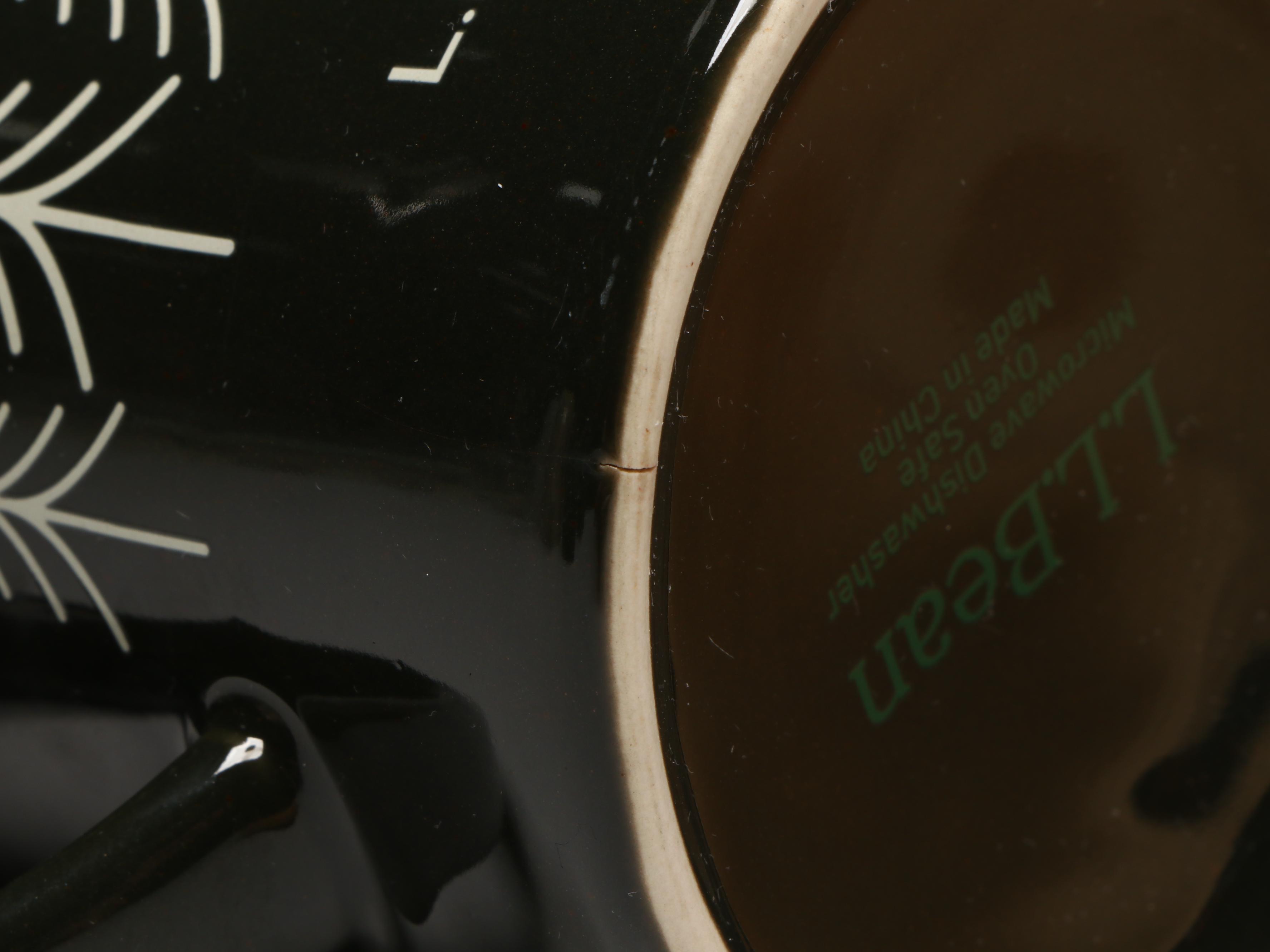 L.L. Bean Mugs with Cake Stand and Other Kitchenware