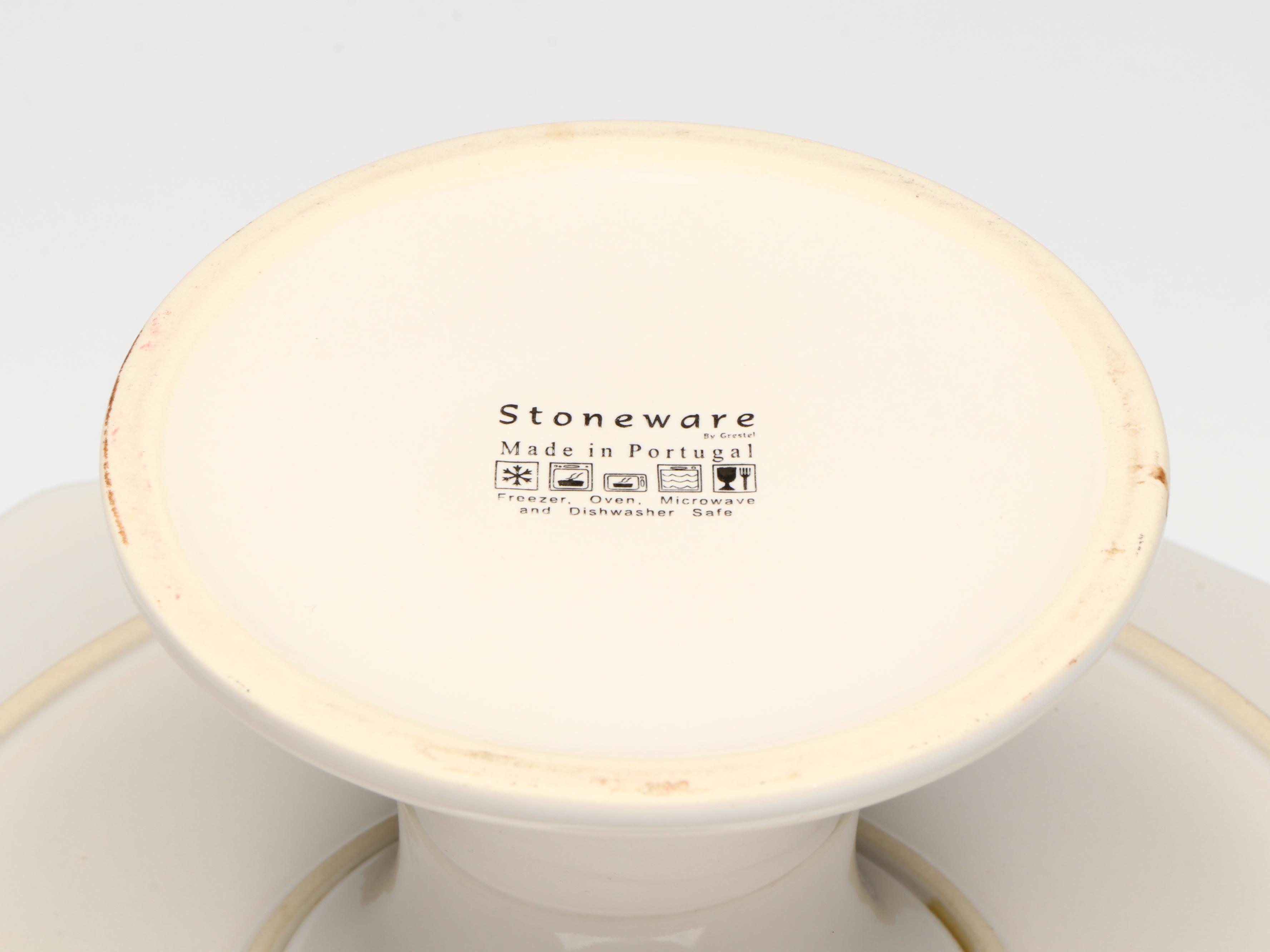 L.L. Bean Mugs with Cake Stand and Other Kitchenware