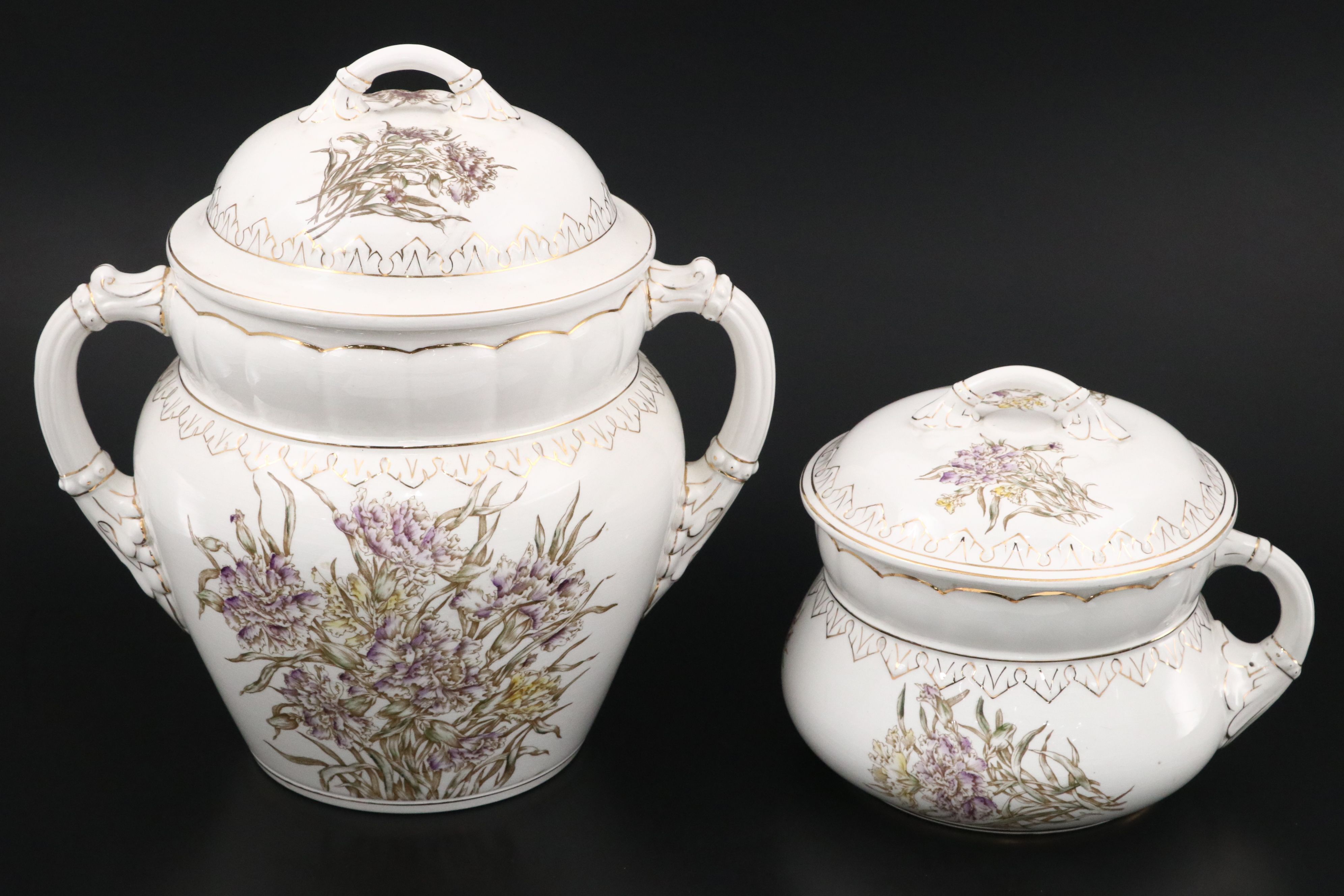 Victorian Aesthetic Movement Full Chamber Set, Late 19th to Early 20th Century