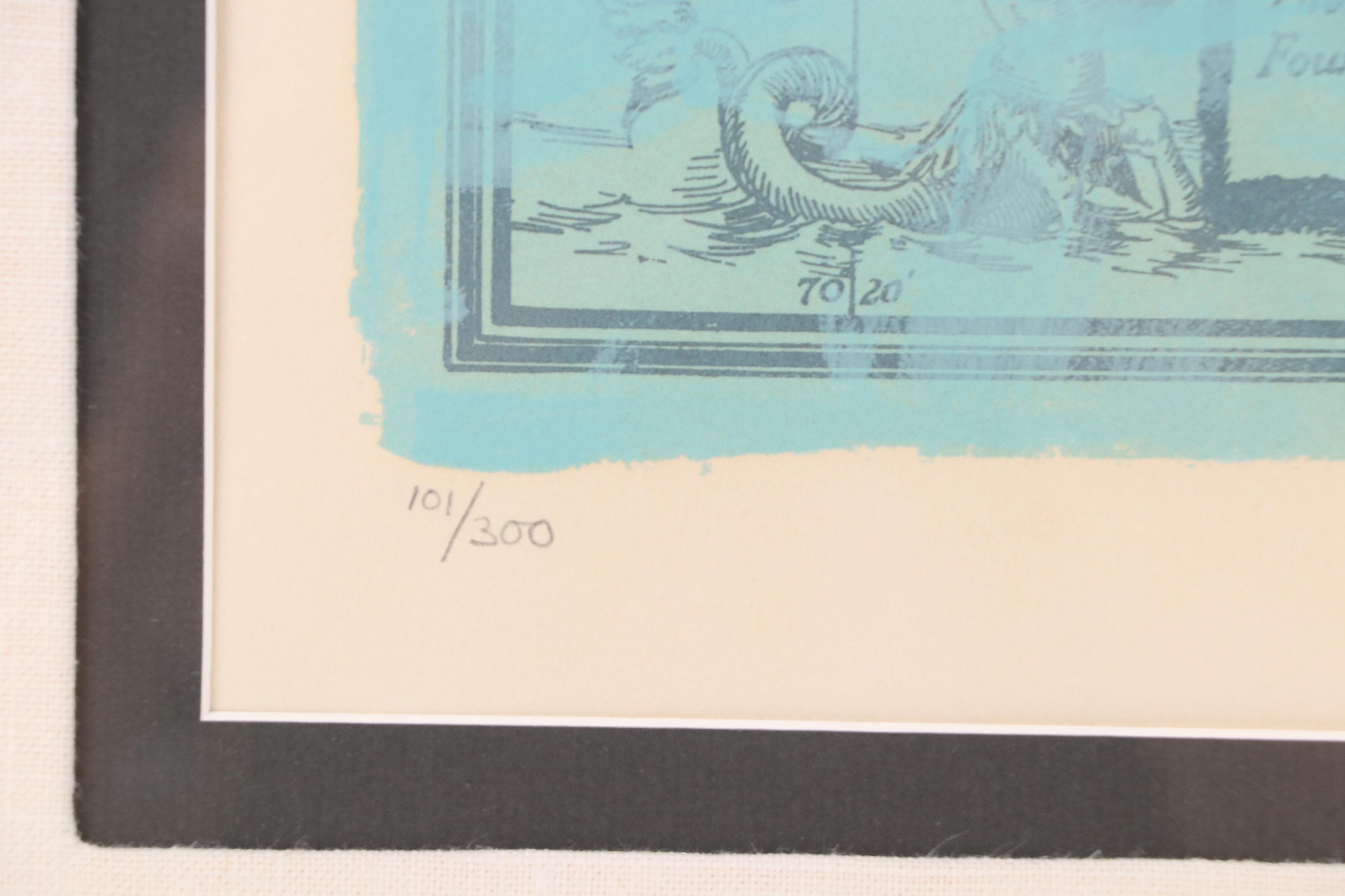 Leroy Neiman Serigraph "Nantucket Sailing," 1980