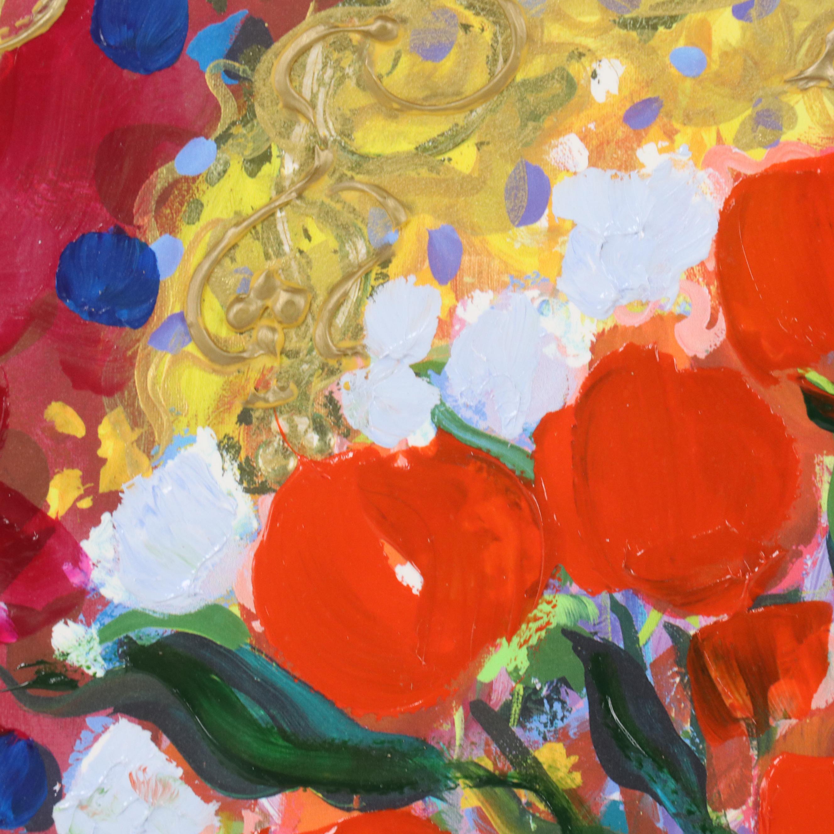 Otto De Souza Aguiar Embellished Giclée "Splendor, Three Women...," 2004