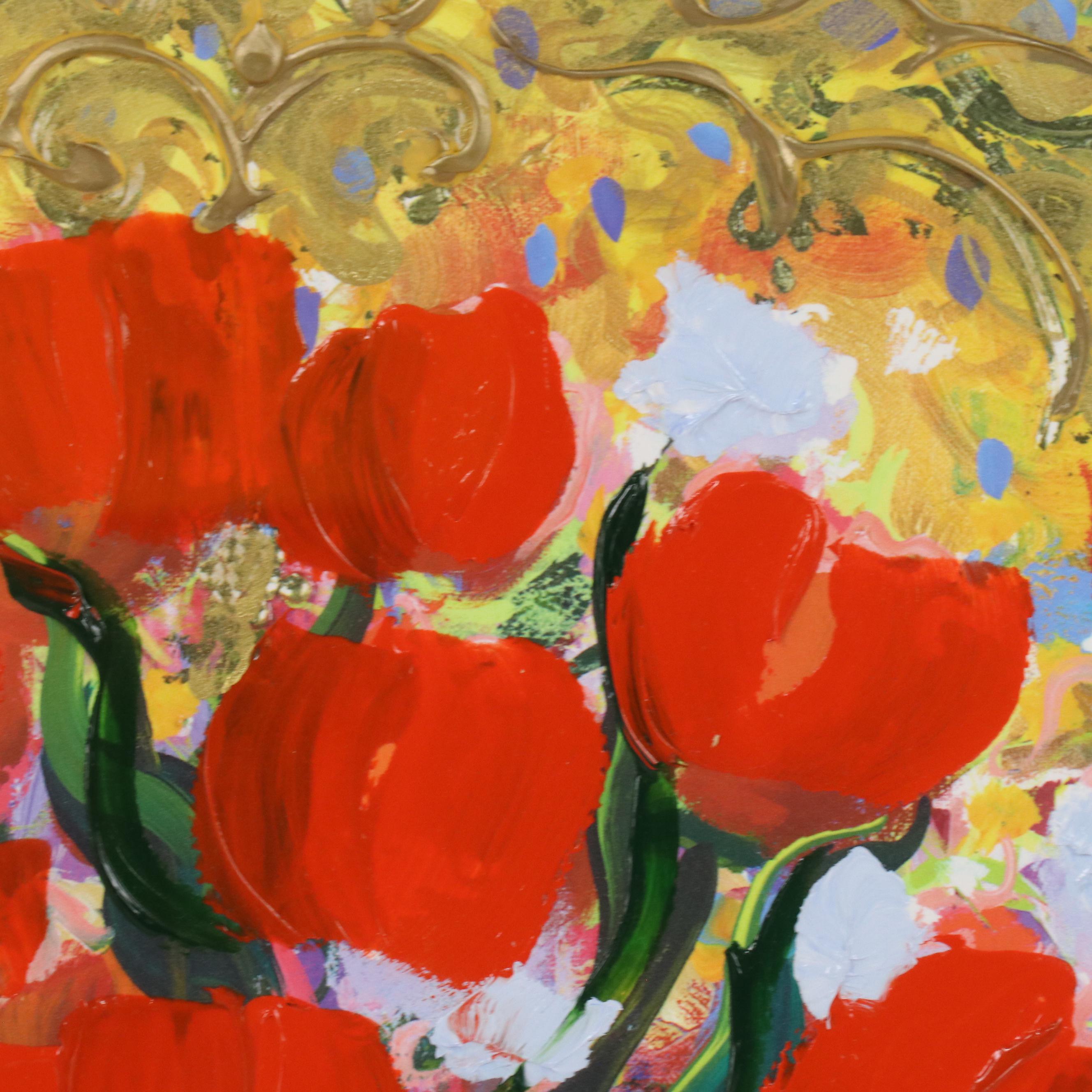 Otto De Souza Aguiar Embellished Giclée "Splendor, Three Women...," 2004