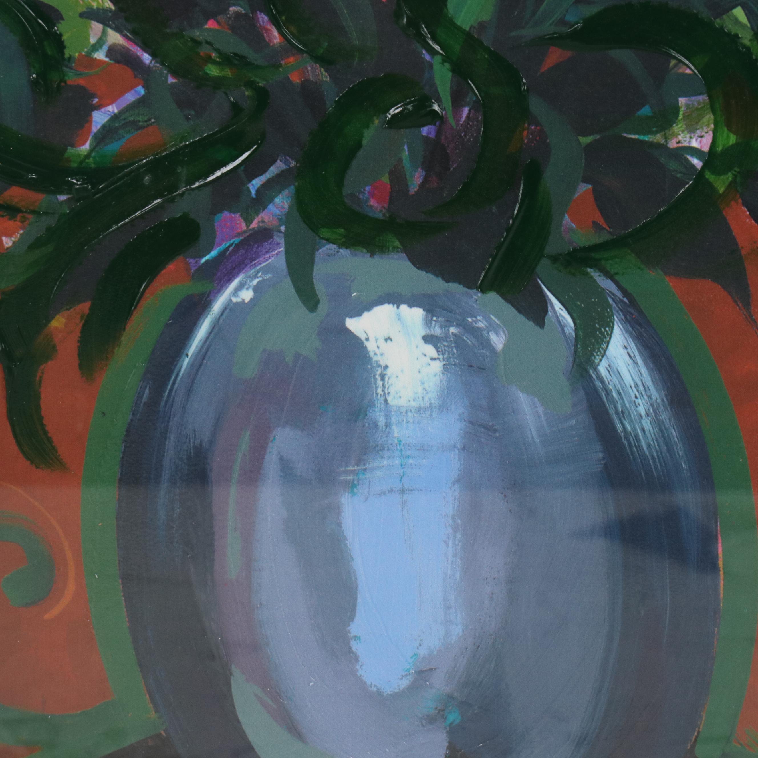 Otto De Souza Aguiar Embellished Giclée "Splendor, Three Women...," 2004