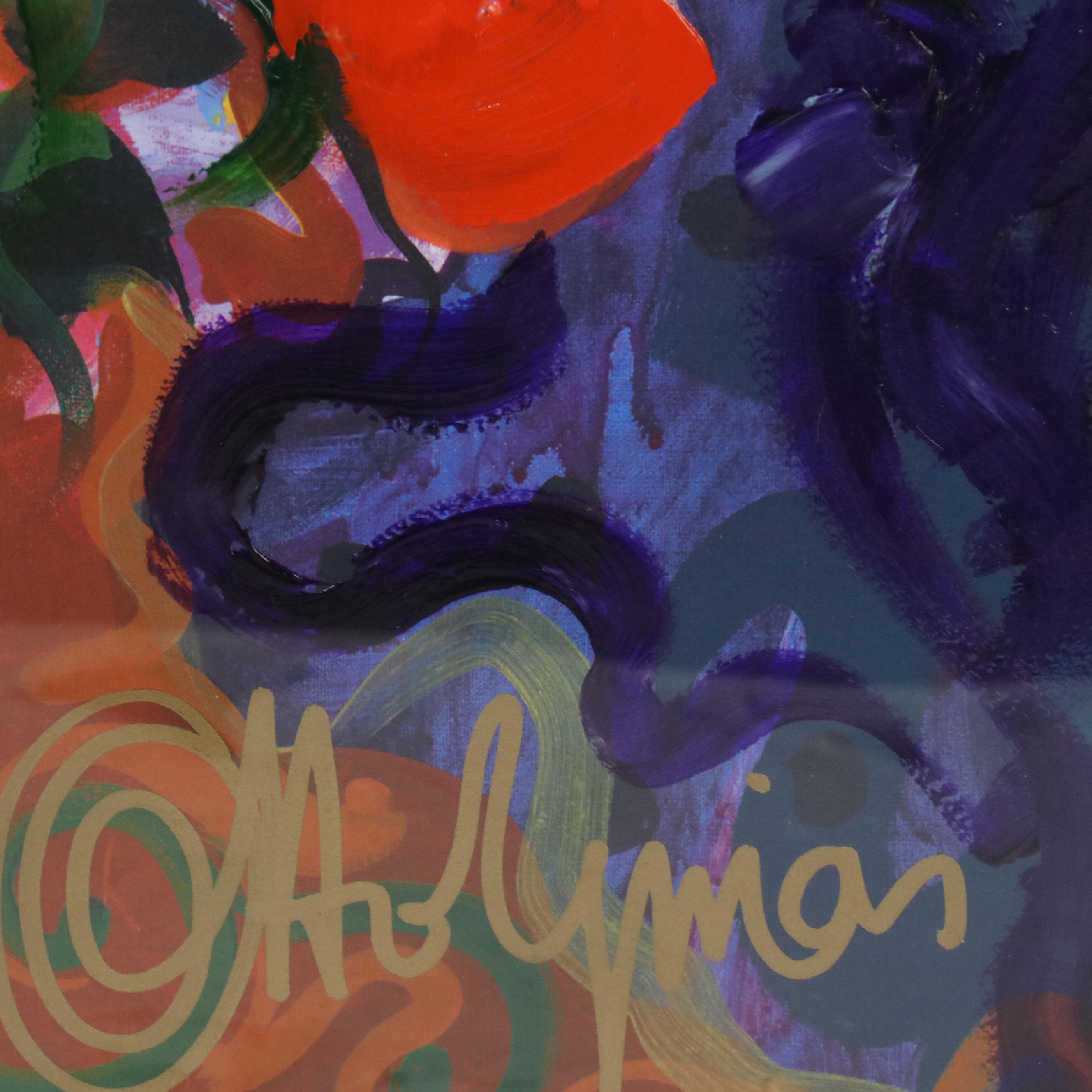 Otto De Souza Aguiar Embellished Giclée "Splendor, Three Women...," 2004