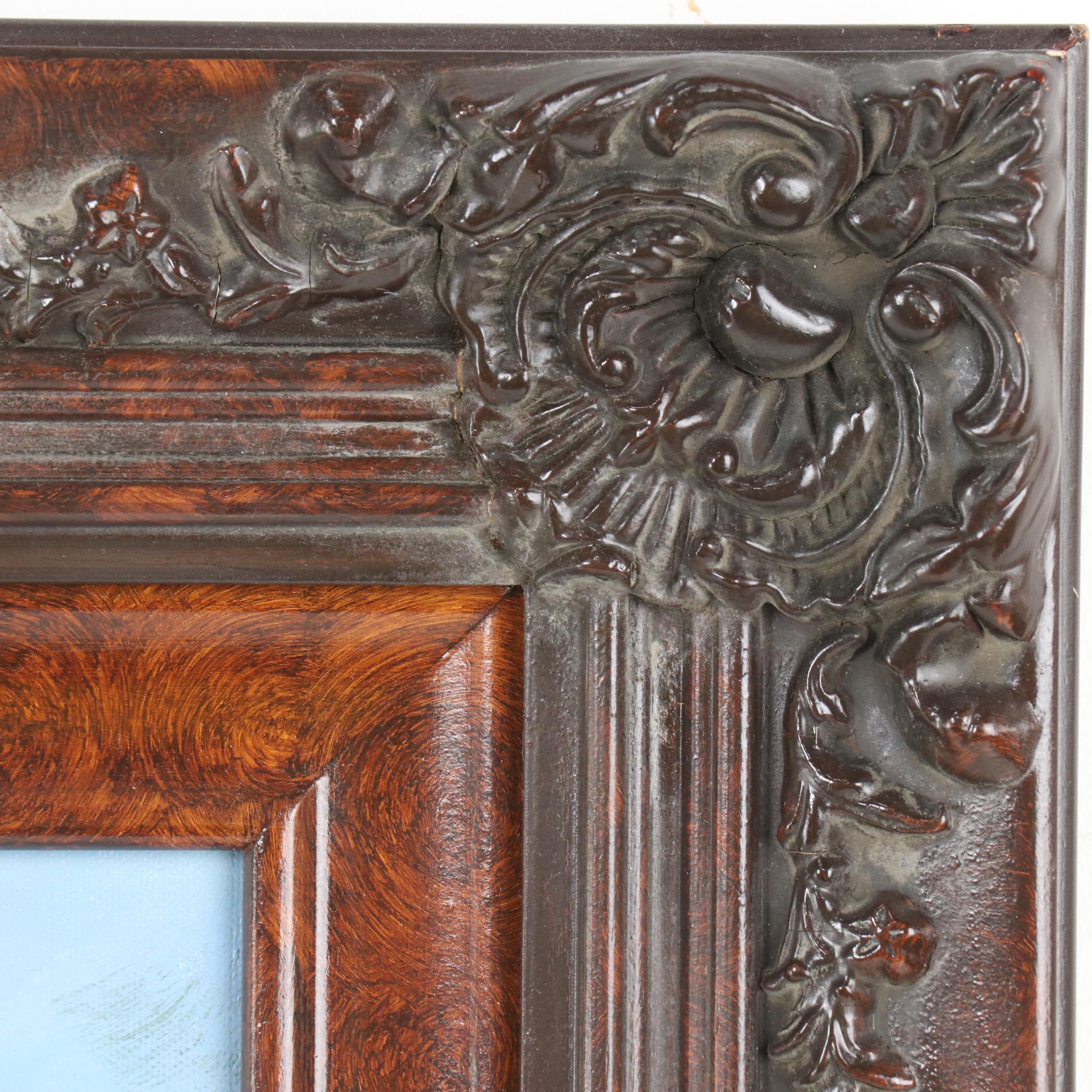 Oil Painting After Pierre Georges Jeanniot "Le Diner a l'Hotel Ritz"