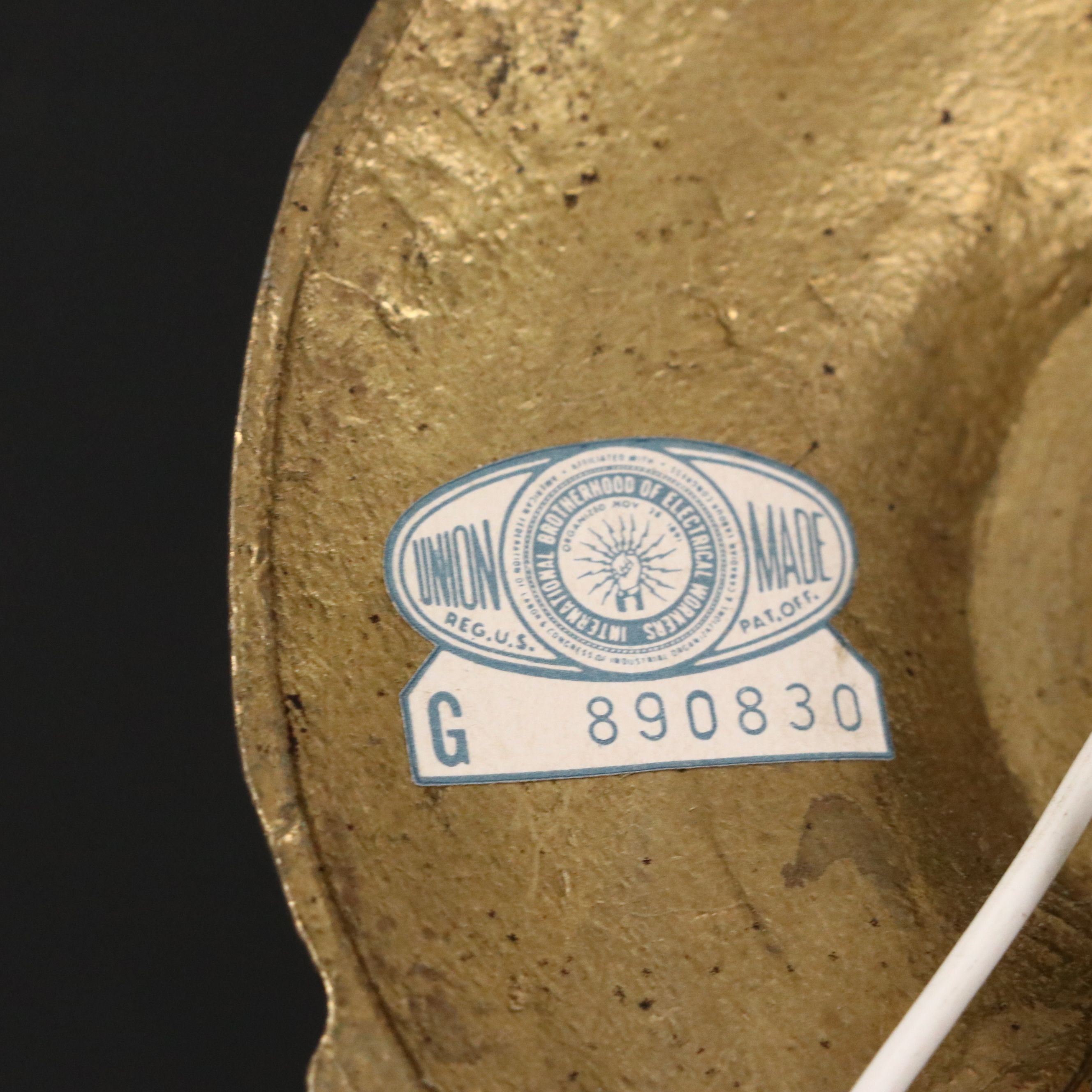 Pair of Moe Light Neoclassical Style Brass Two-Arm Wall Sconces