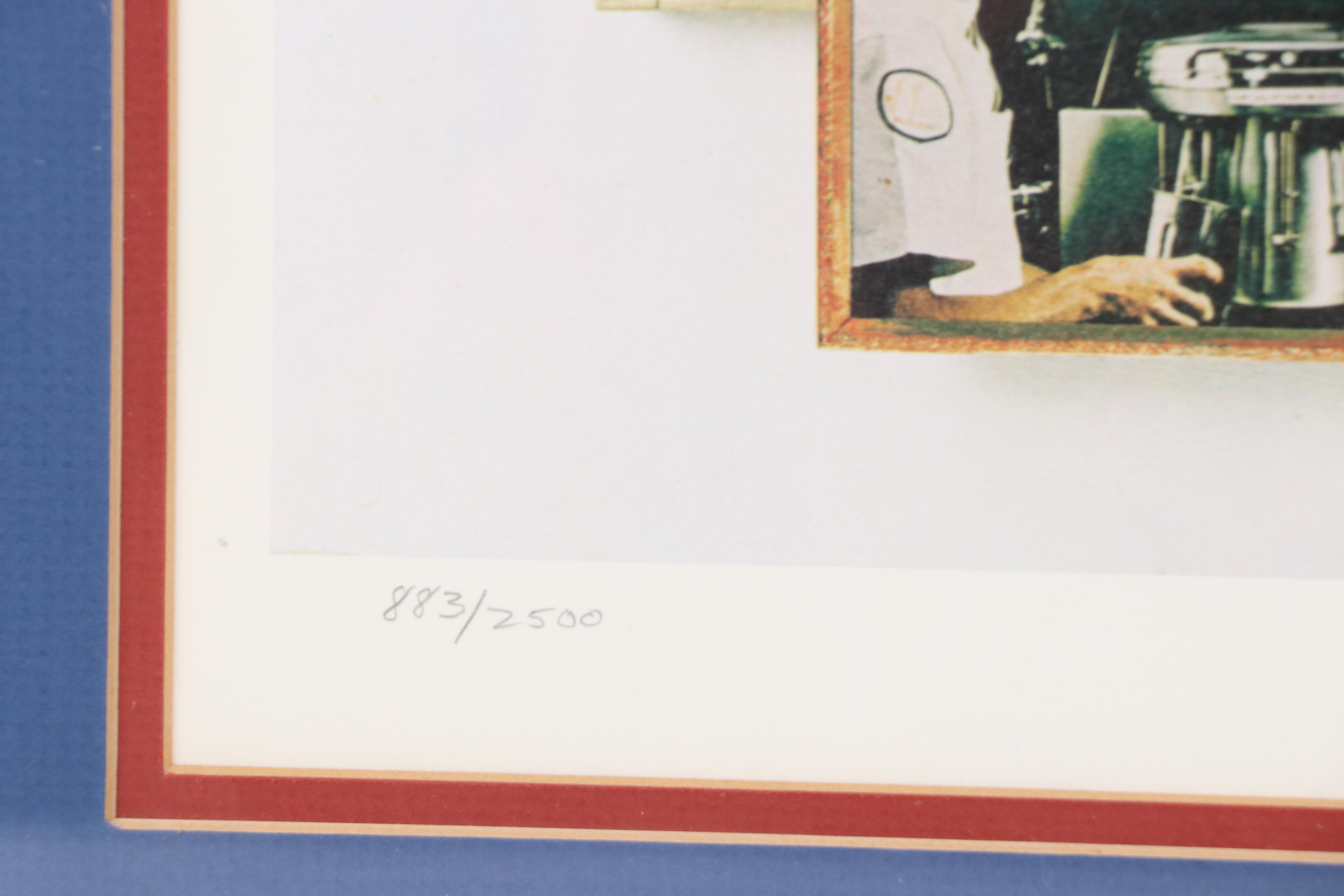 Large Lithograph Celebrating McDonald's 30th Anniversary, 1985