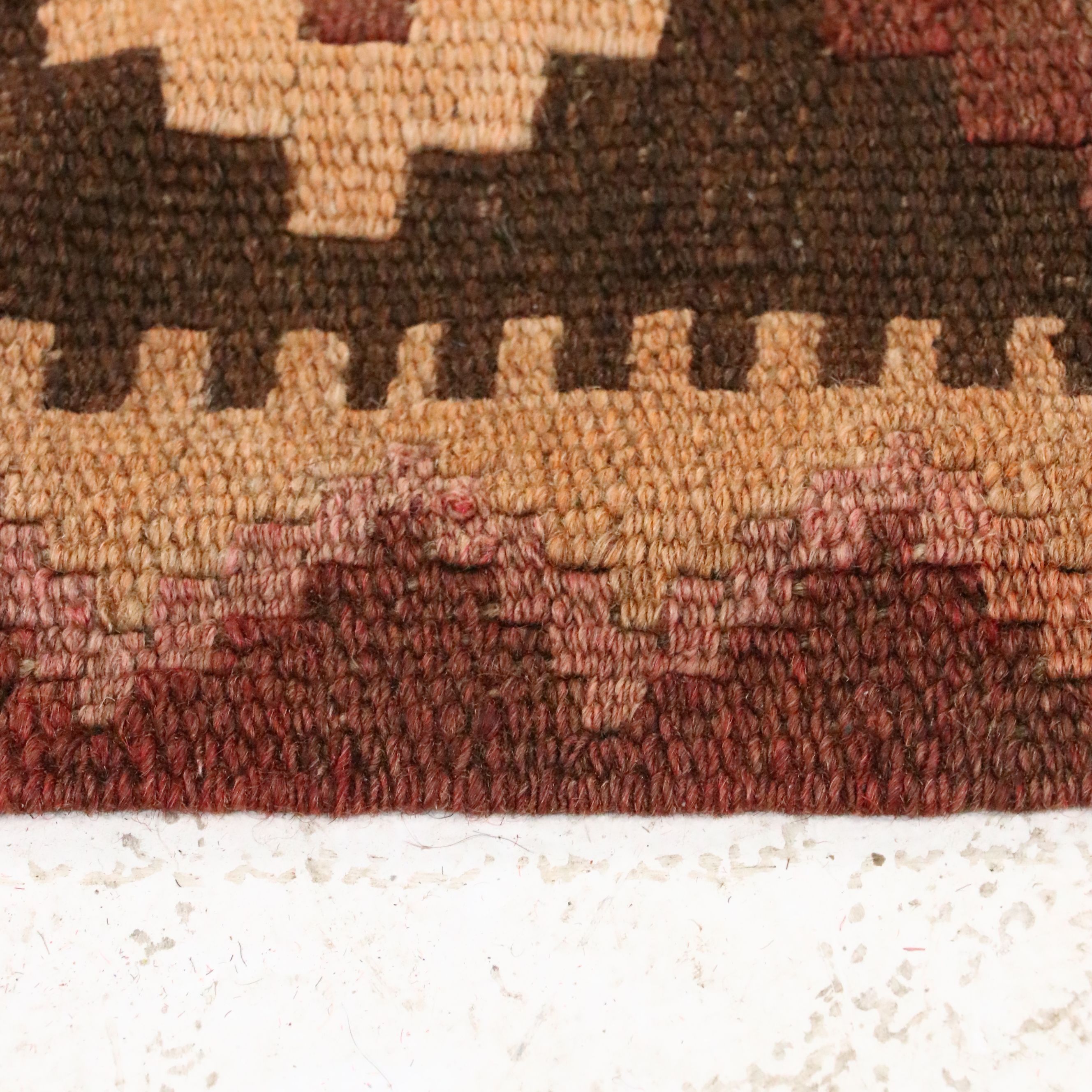 8'2 x 12'11 Handwoven Afghan Kilim Area Rug