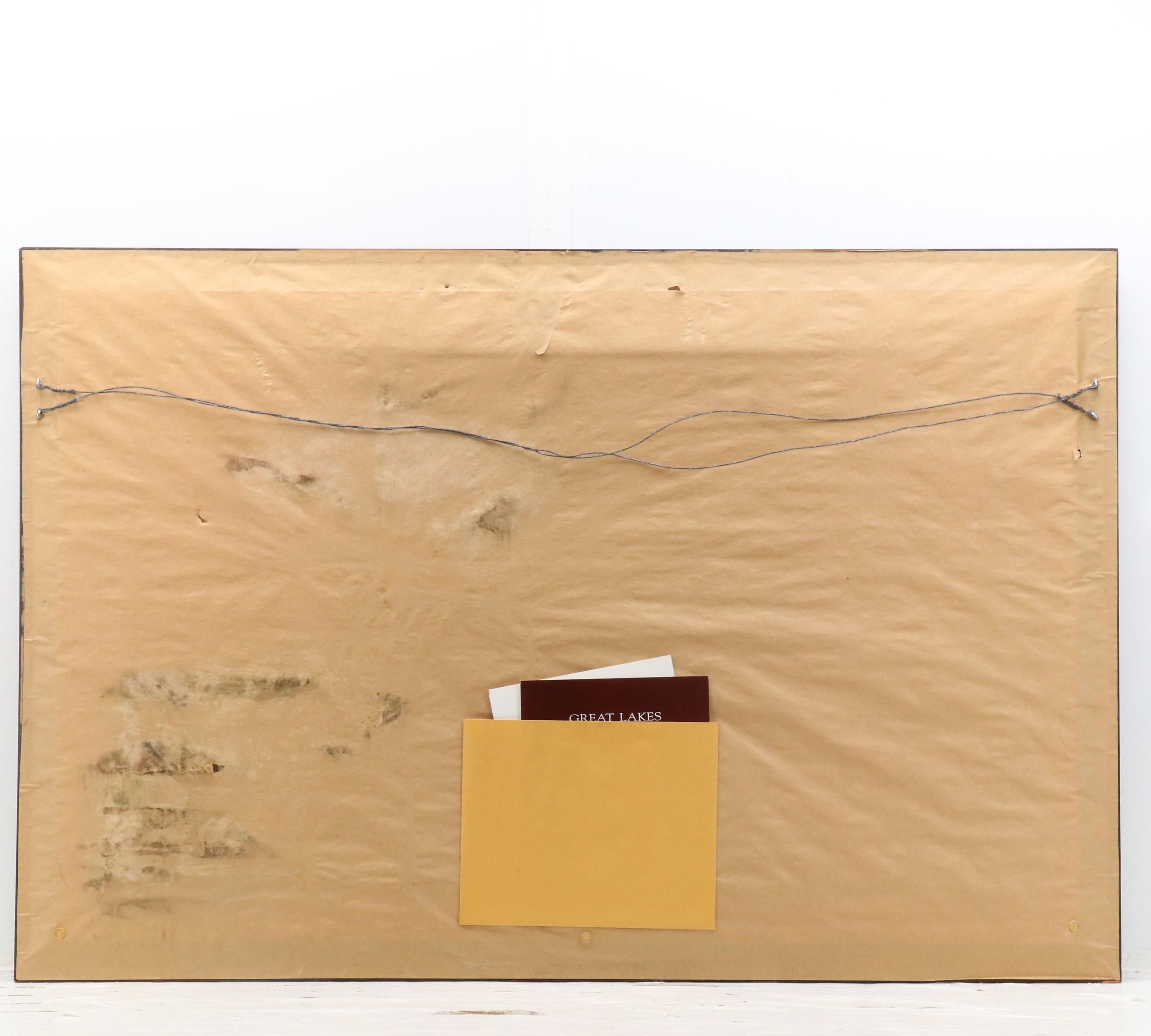 Michael Blaser Offset Lithograph "The Public Landing: Cincinnati, 1900," 1989