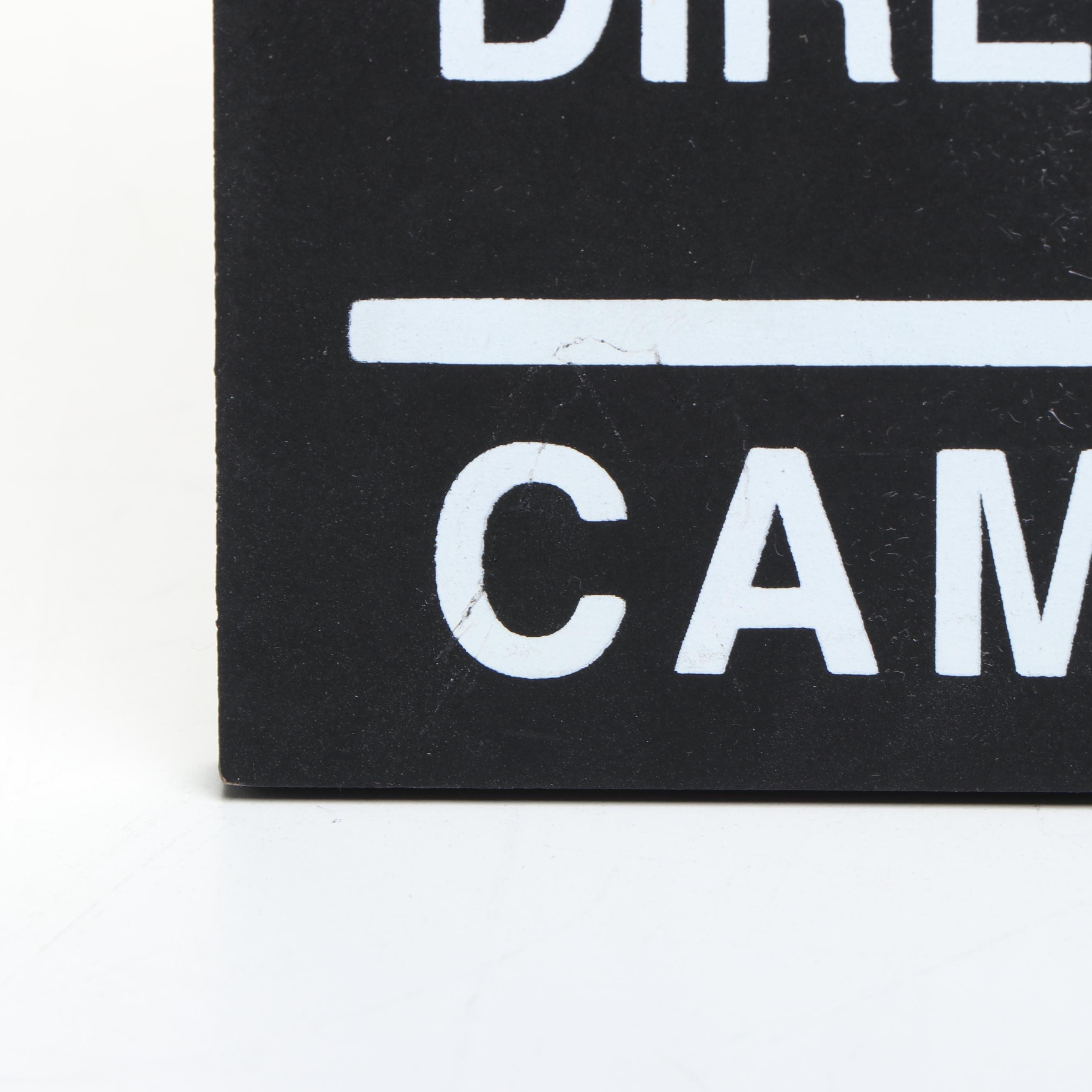 Movie Theater Themed Metal Wall Decor