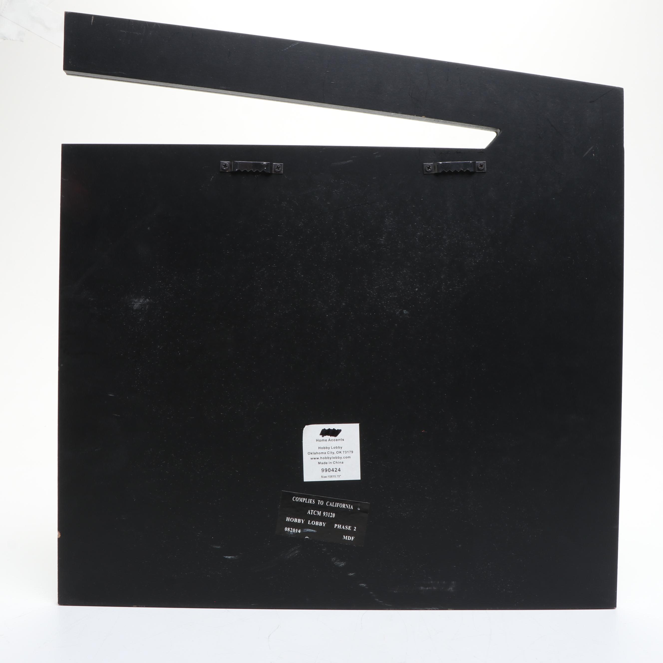 Movie Theater Themed Metal Wall Decor