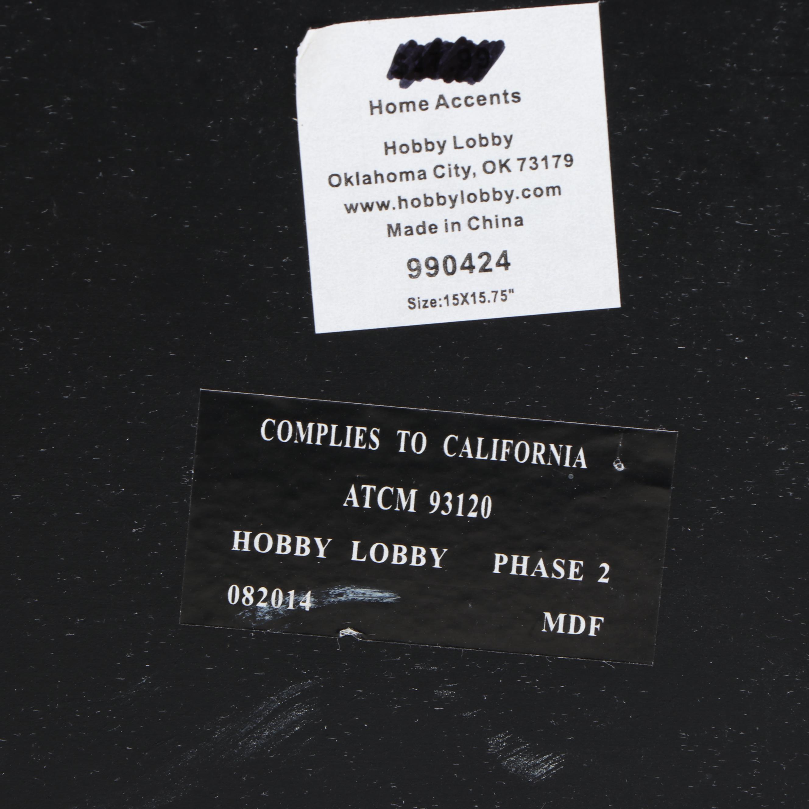 Movie Theater Themed Metal Wall Decor