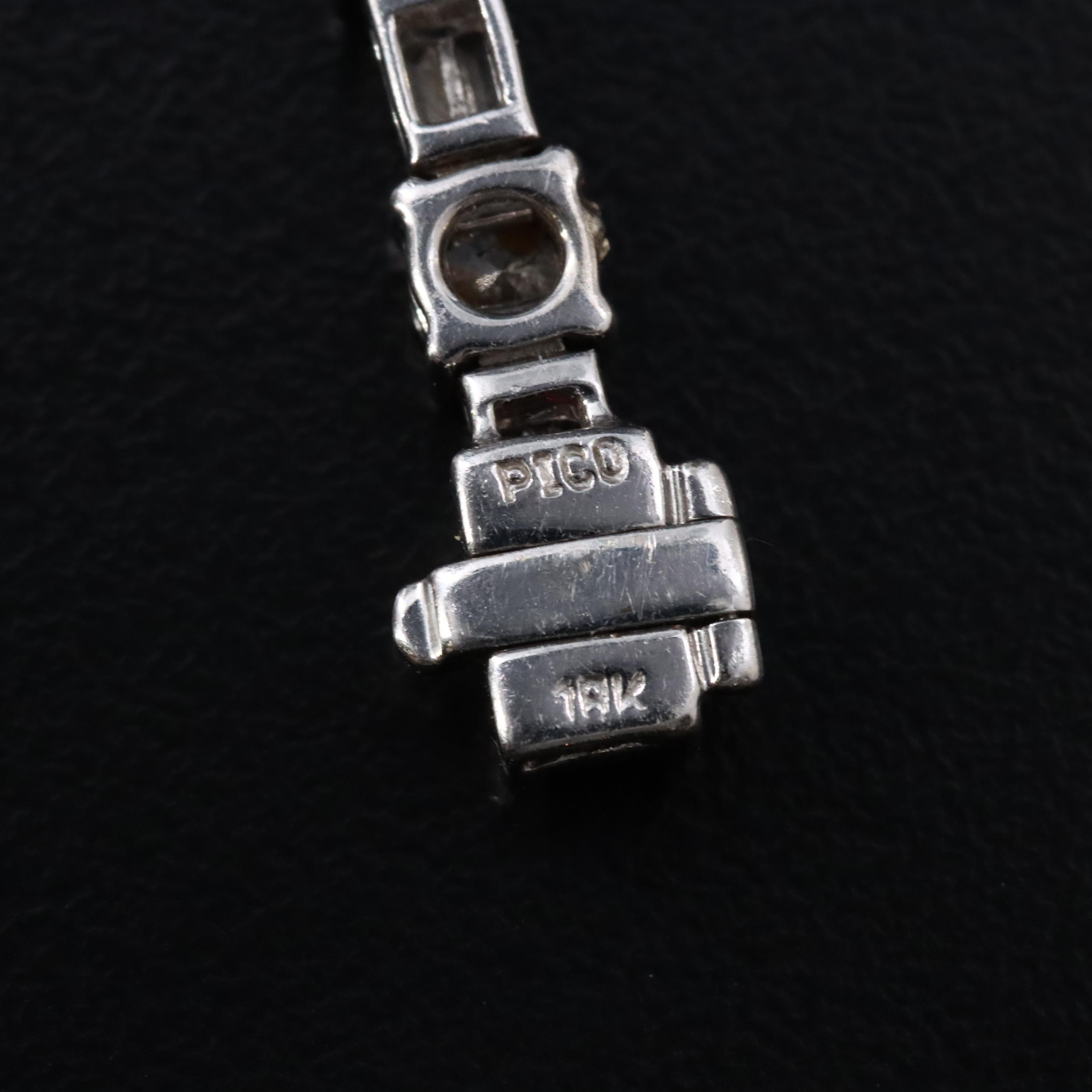 18K 6.48 CTW Diamond Line Bracelet