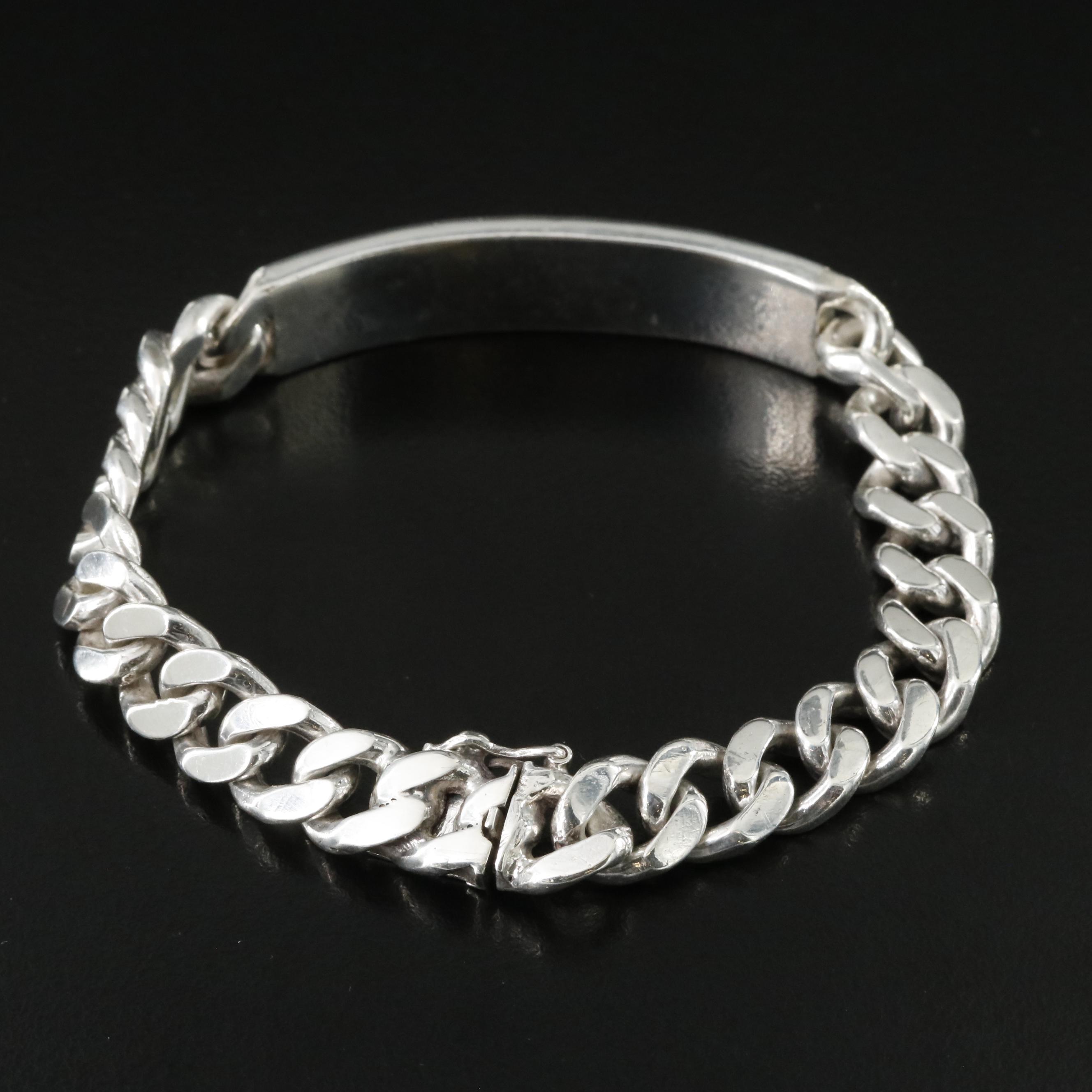 Sterling ID Bracelet