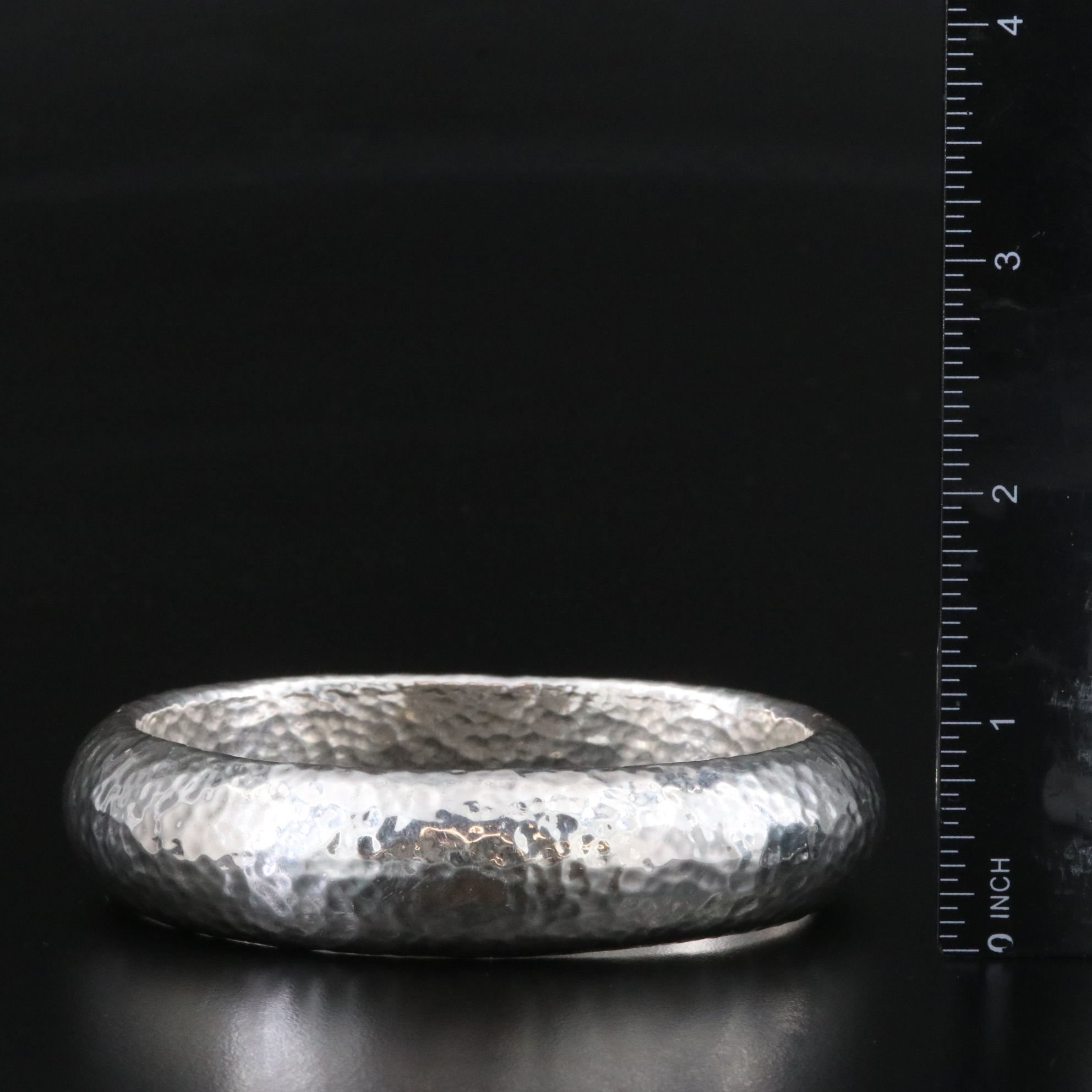 Ippolita Classico Sterling Hammered Bangle