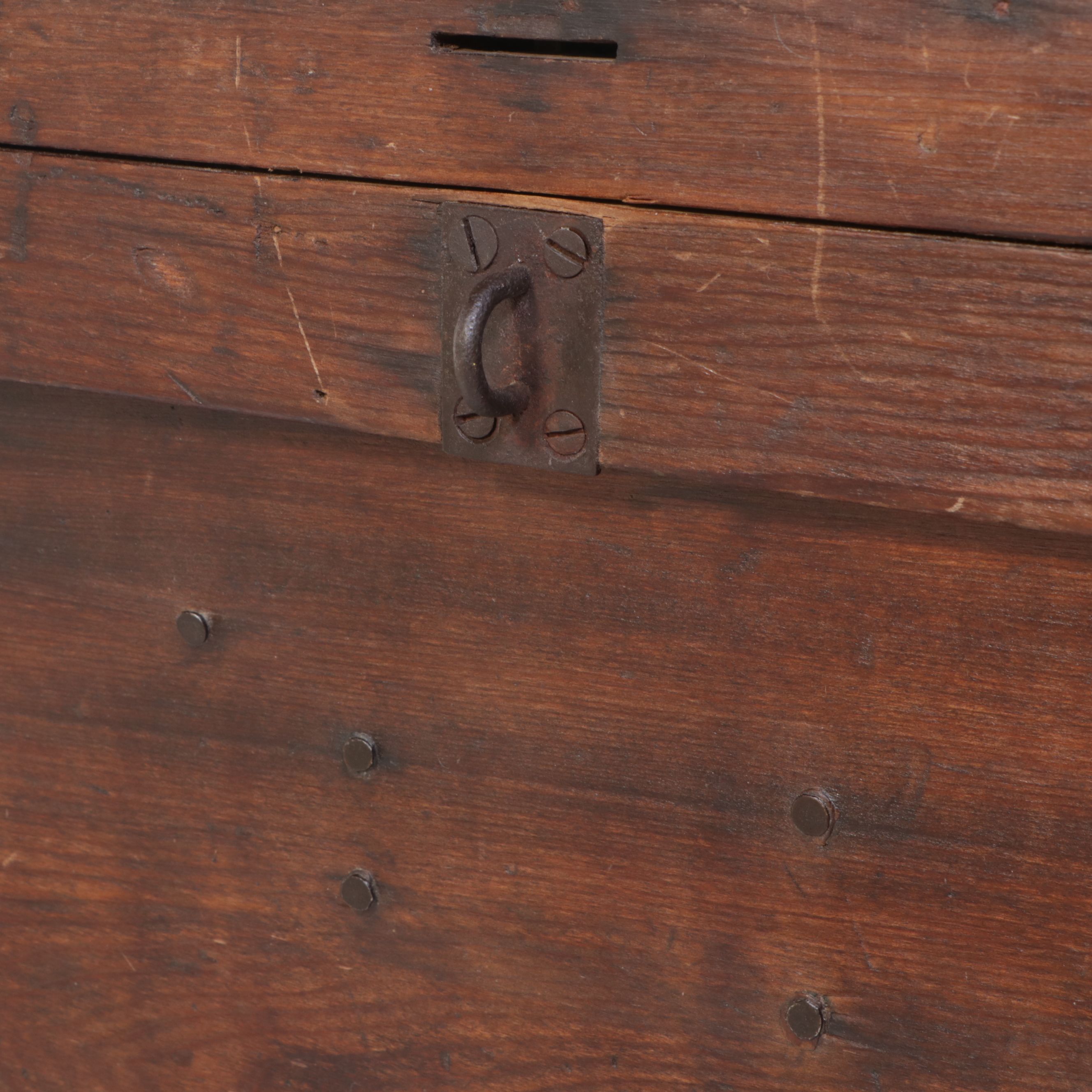 American Primitive Style Pine Chest