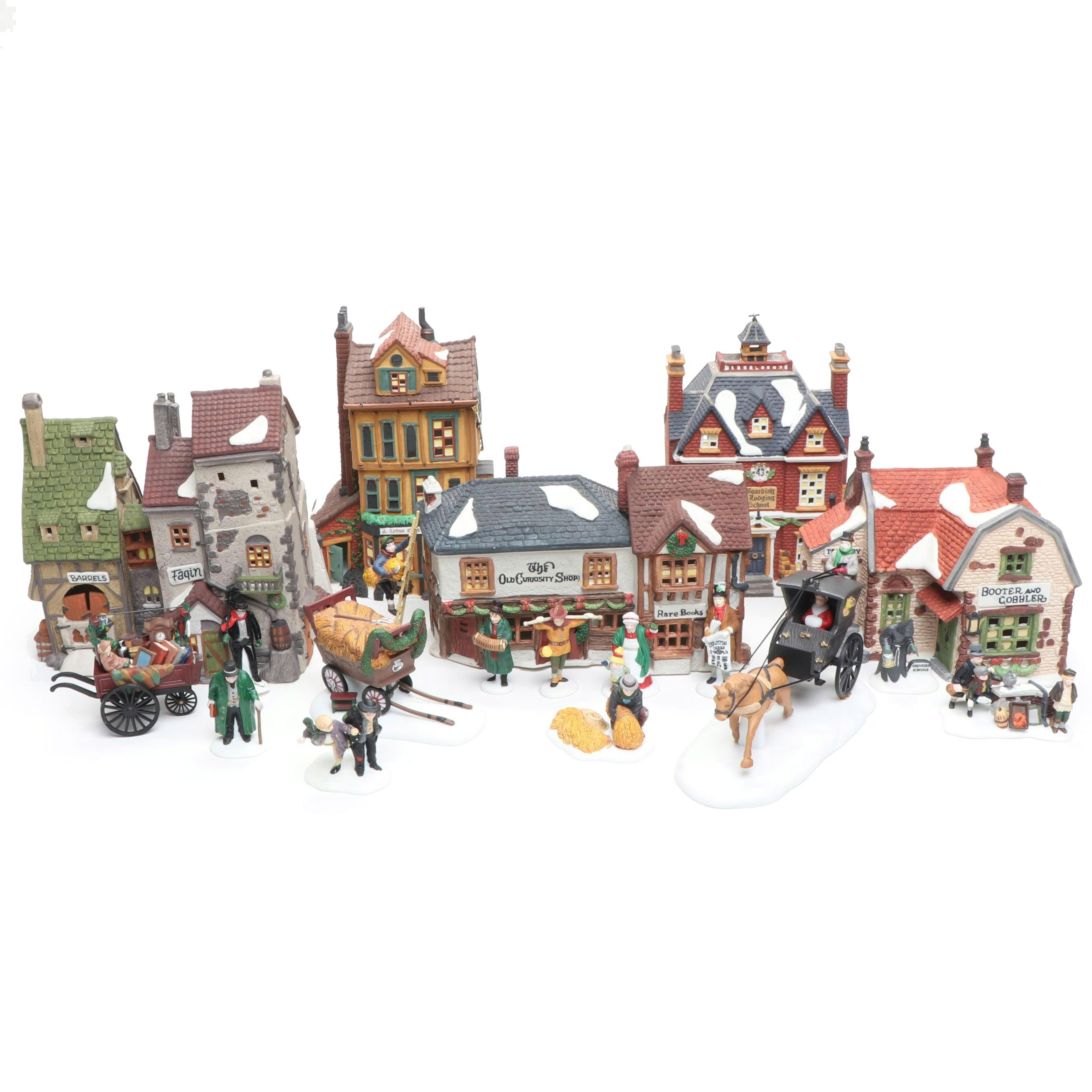 Department 56 "Fagin's Hide-A-Way" and More Dickens' Village Series Table Decor