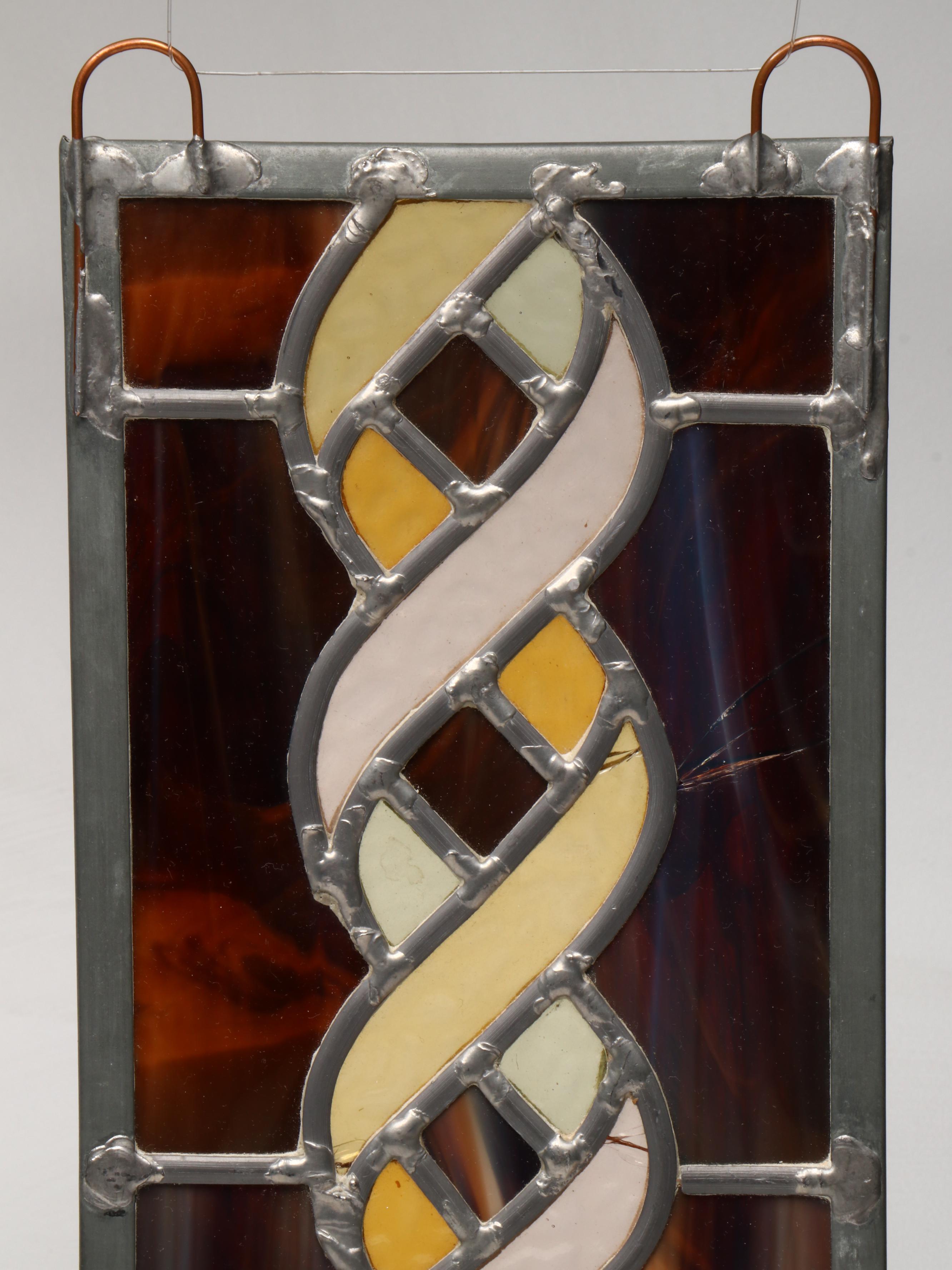 Arts & Crafts Style and Other Stained Glass Window Panels