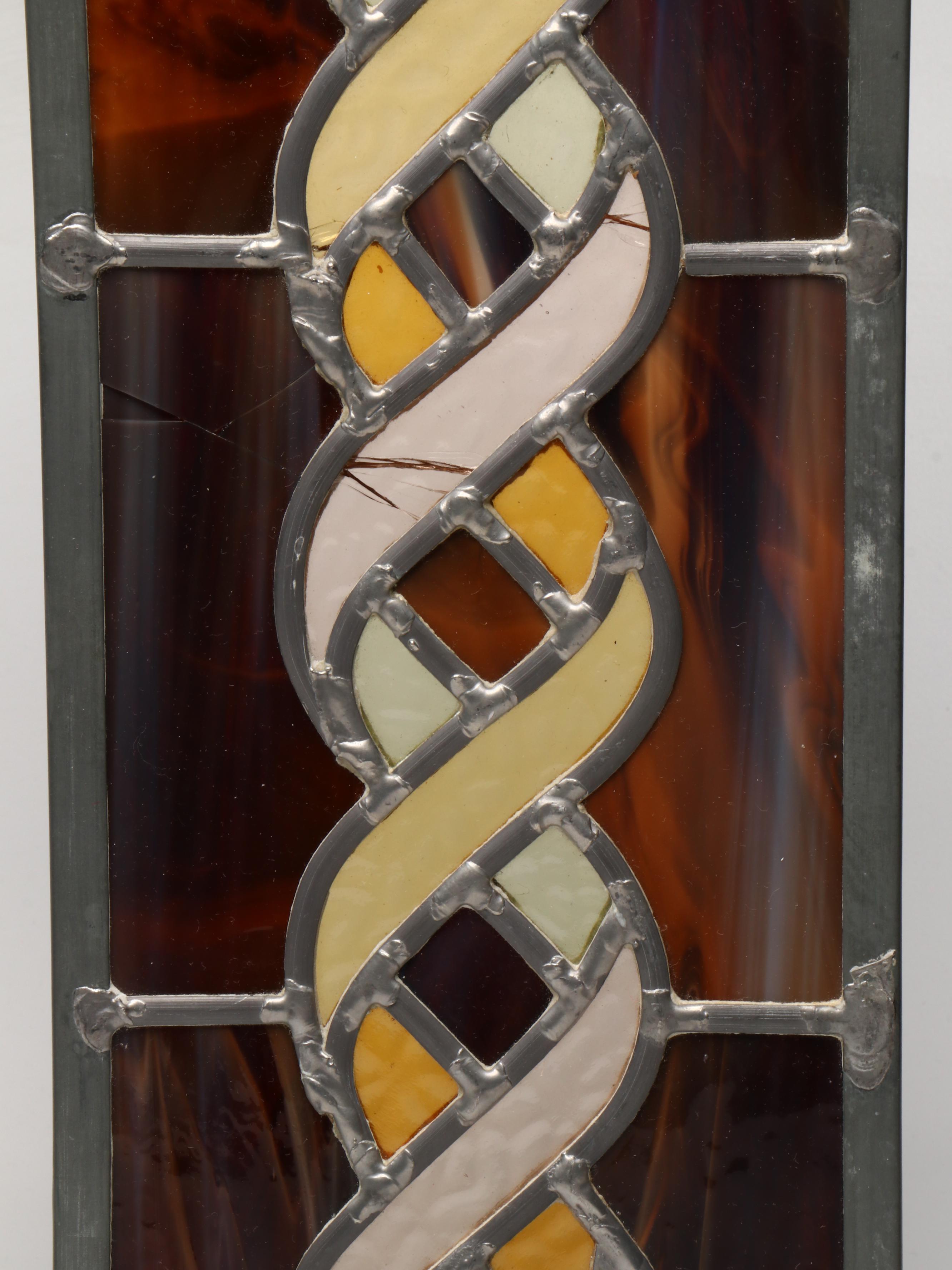 Arts & Crafts Style and Other Stained Glass Window Panels