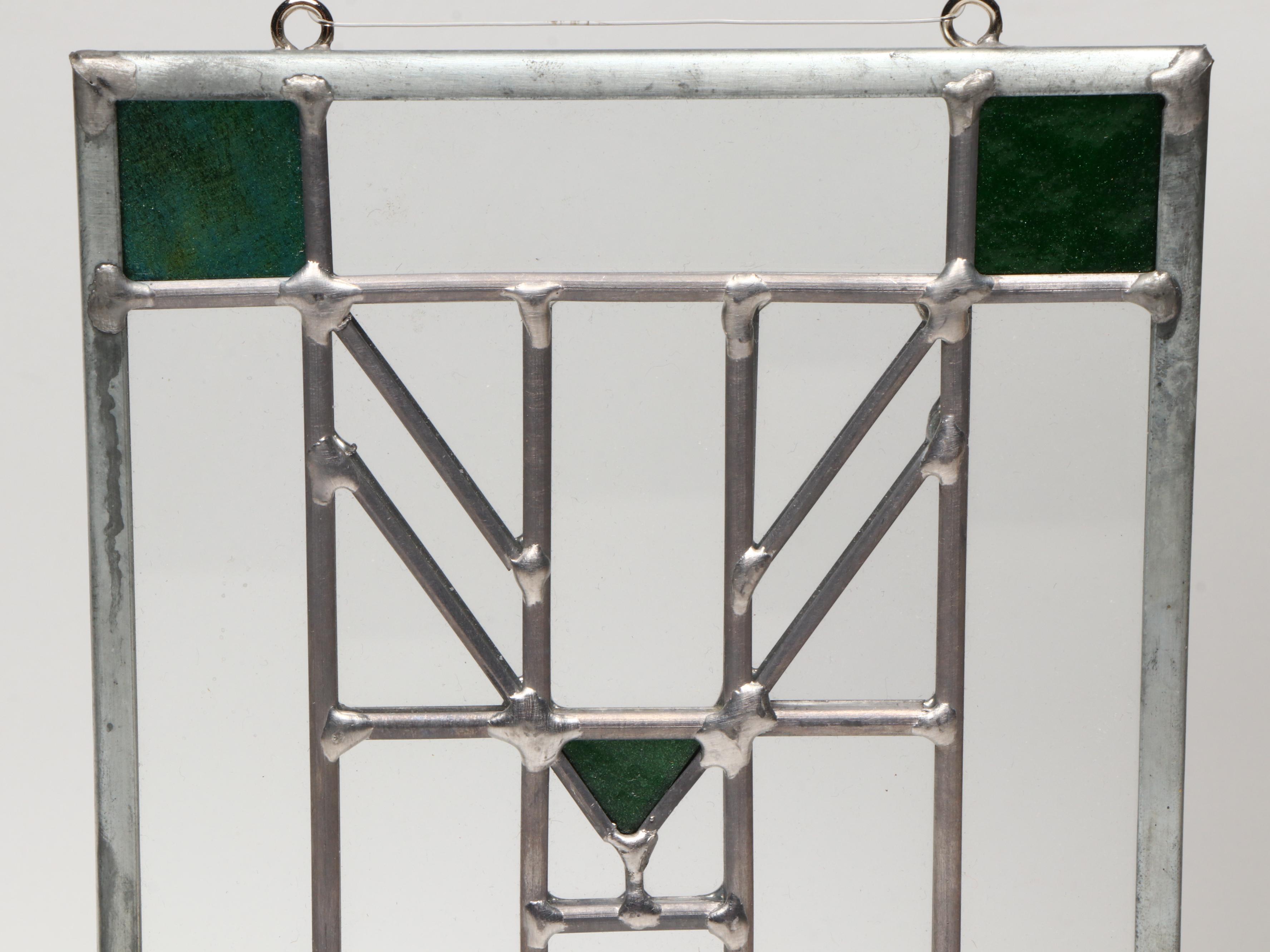 Arts & Crafts Style and Other Stained Glass Window Panels