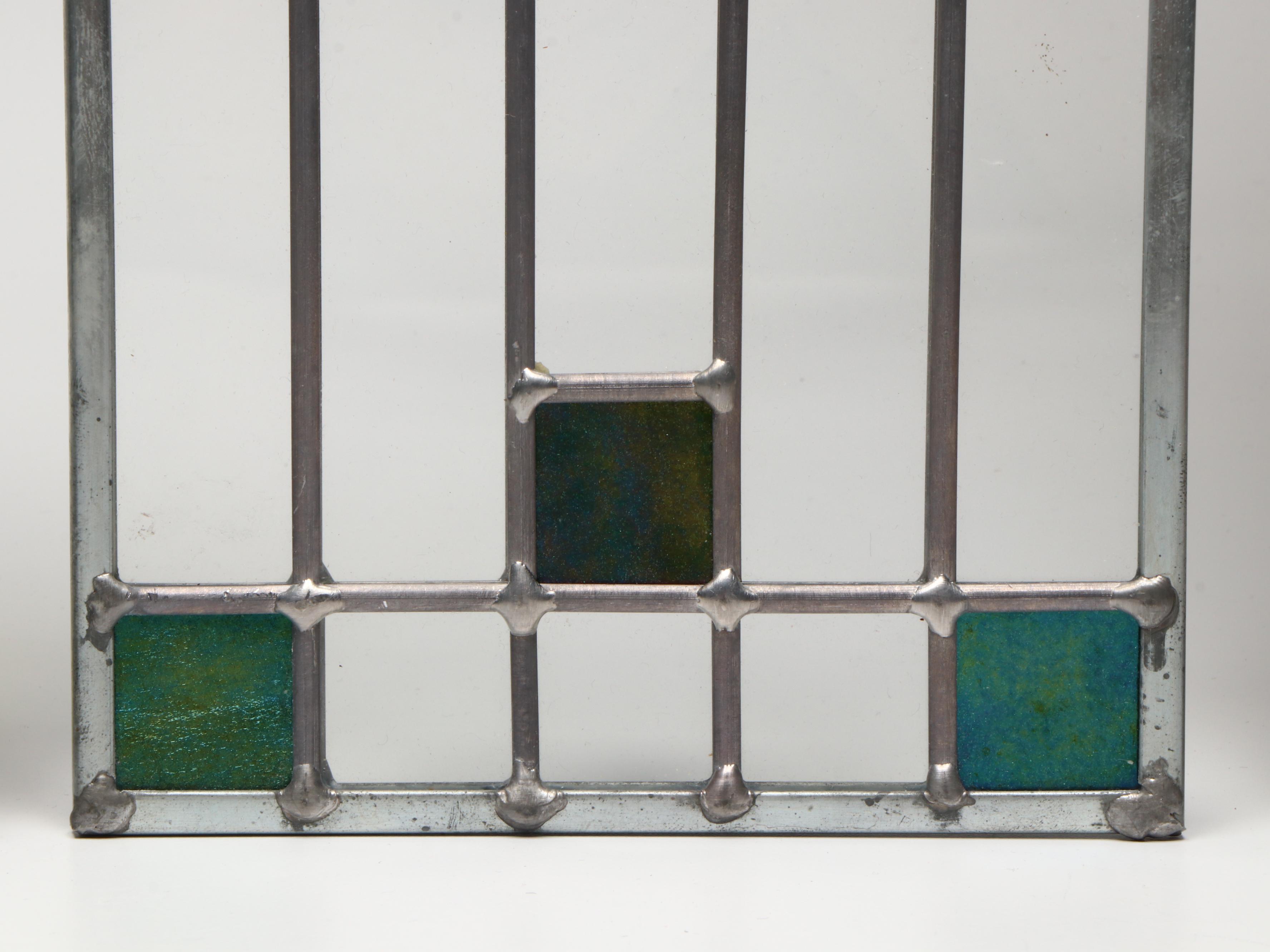 Arts & Crafts Style and Other Stained Glass Window Panels