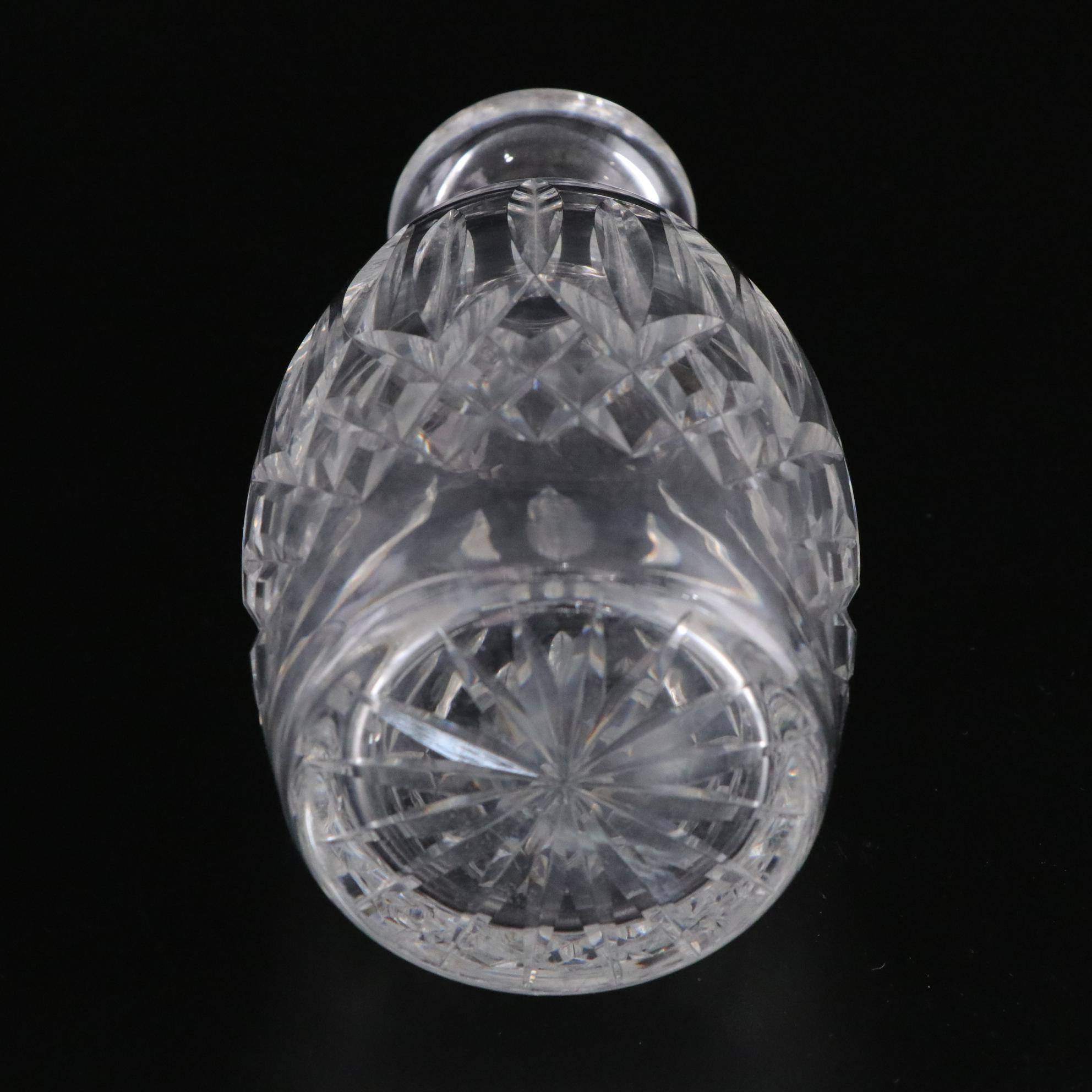 Waterford Crystal "Lismore" Spirit Decanter and "Rosslare" Hock Wine Glasses