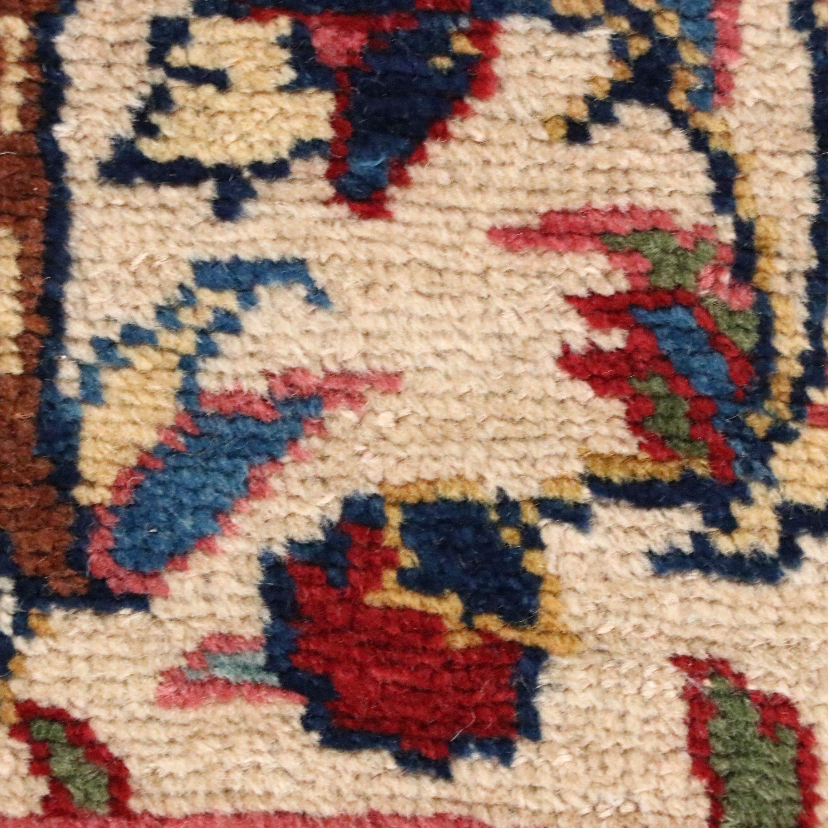 6'10 x 9'10 Hand-Knotted Persian Kerman Area Rug