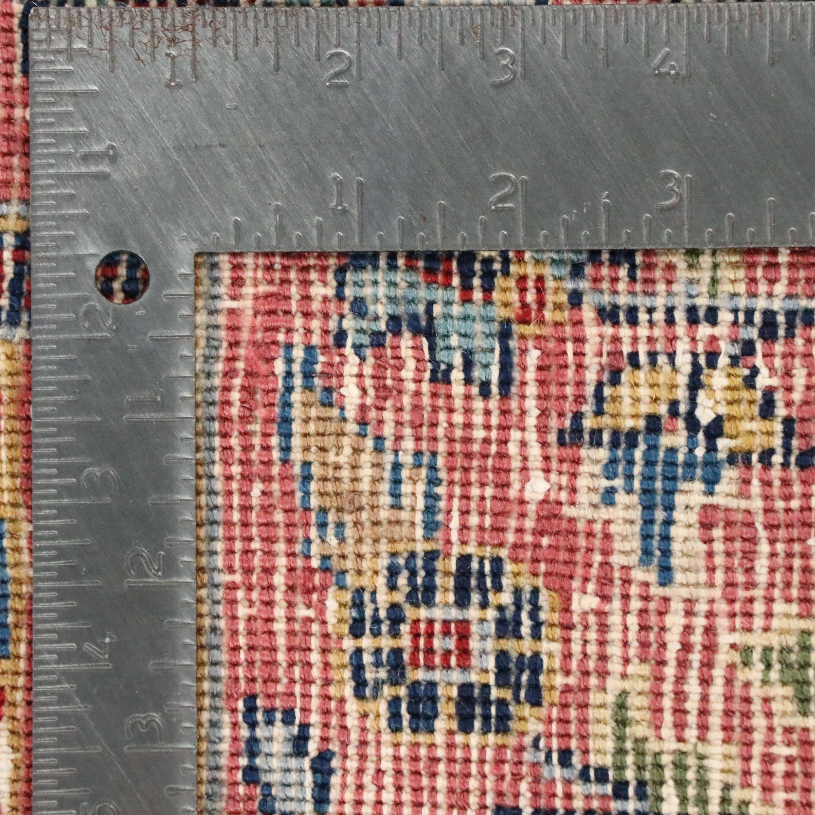 6'10 x 9'10 Hand-Knotted Persian Kerman Area Rug