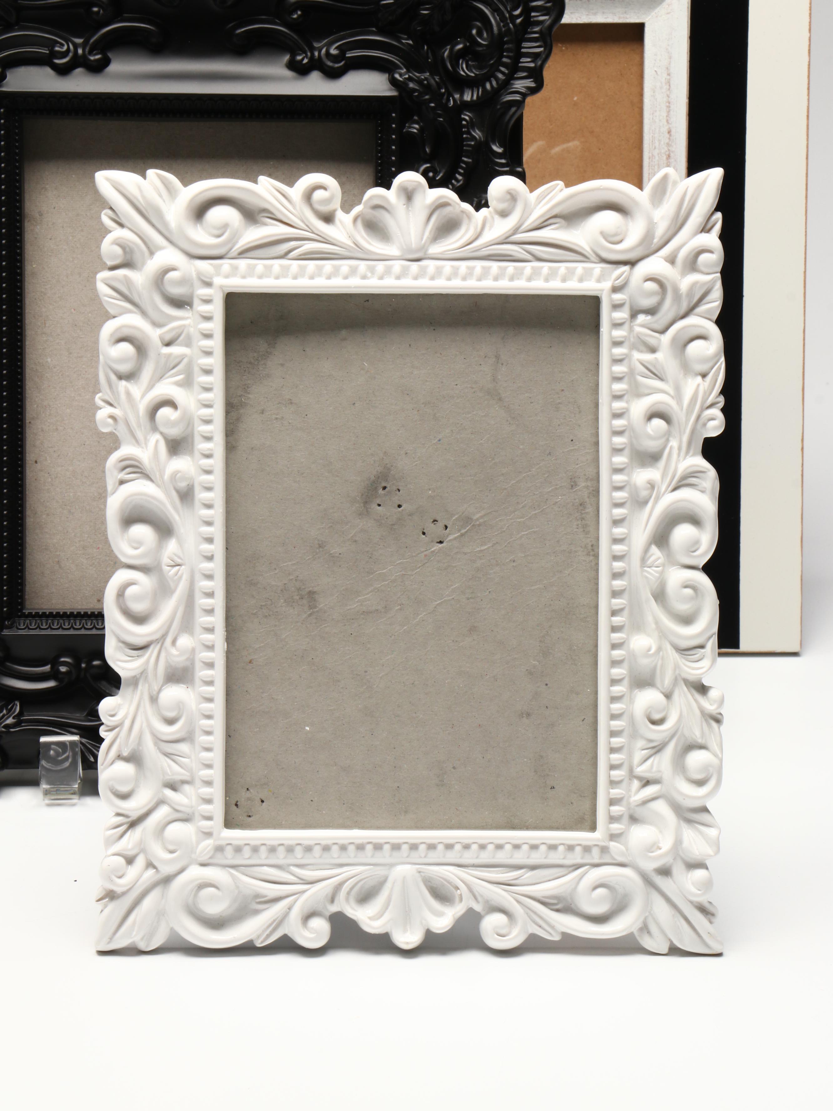 Black and White Striped, Rustic and More Contemporary Picture Frames