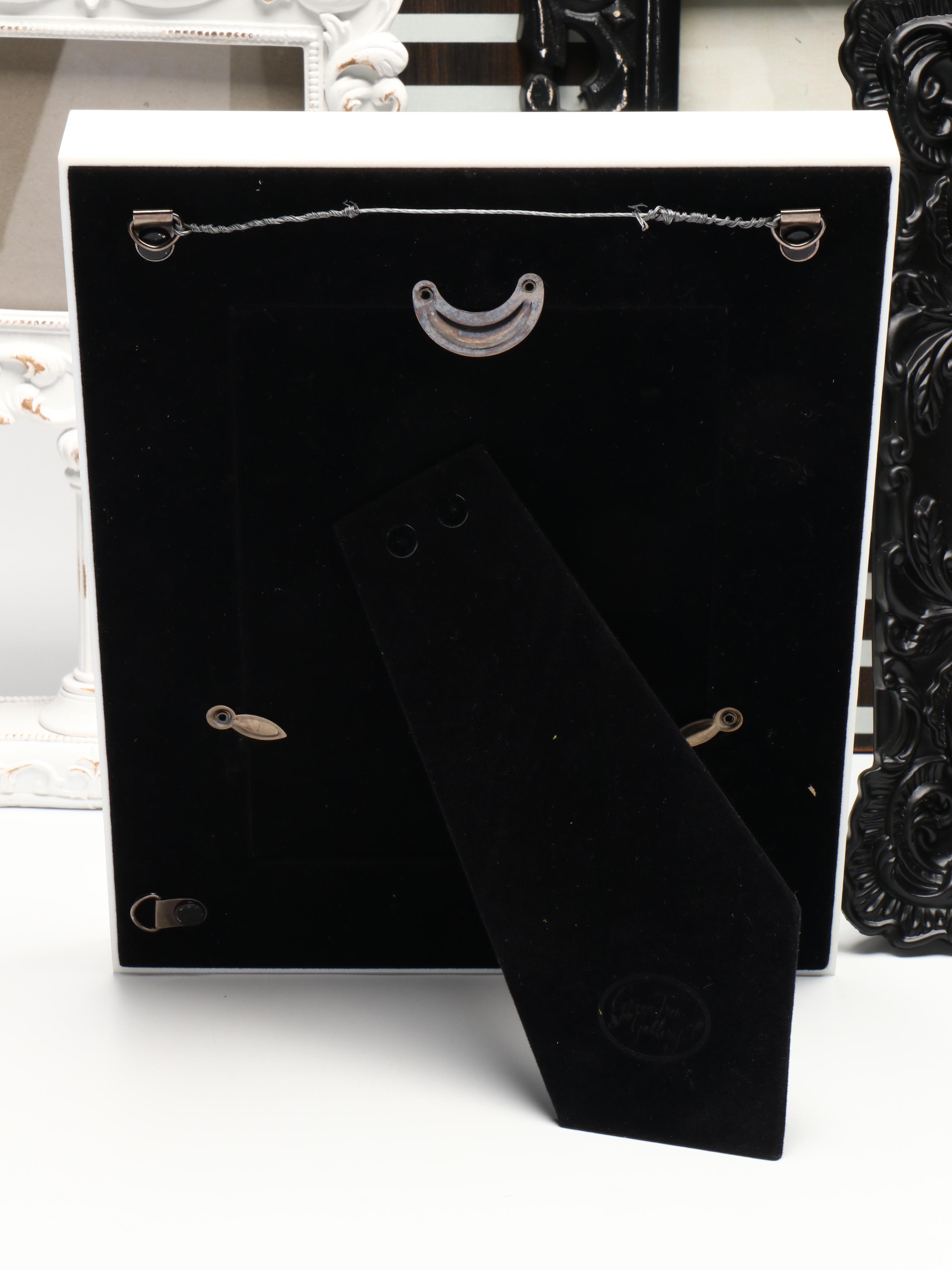 Black and White Striped, Rustic and More Contemporary Picture Frames