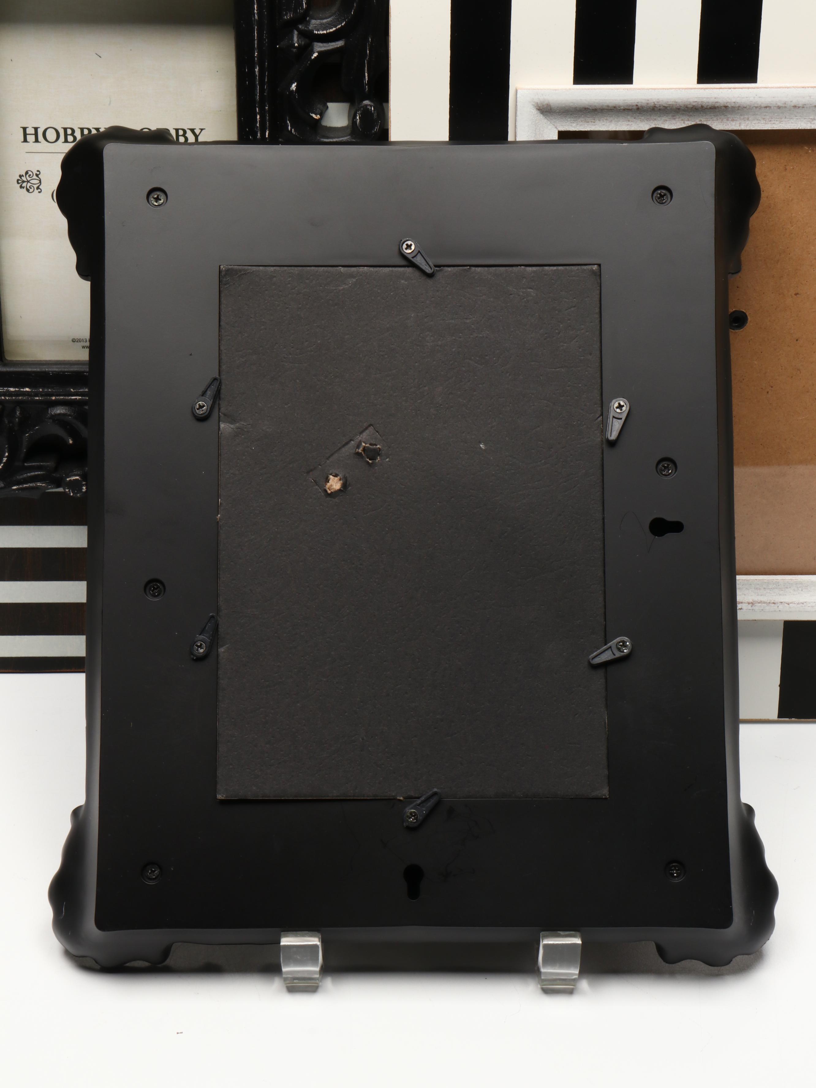 Black and White Striped, Rustic and More Contemporary Picture Frames