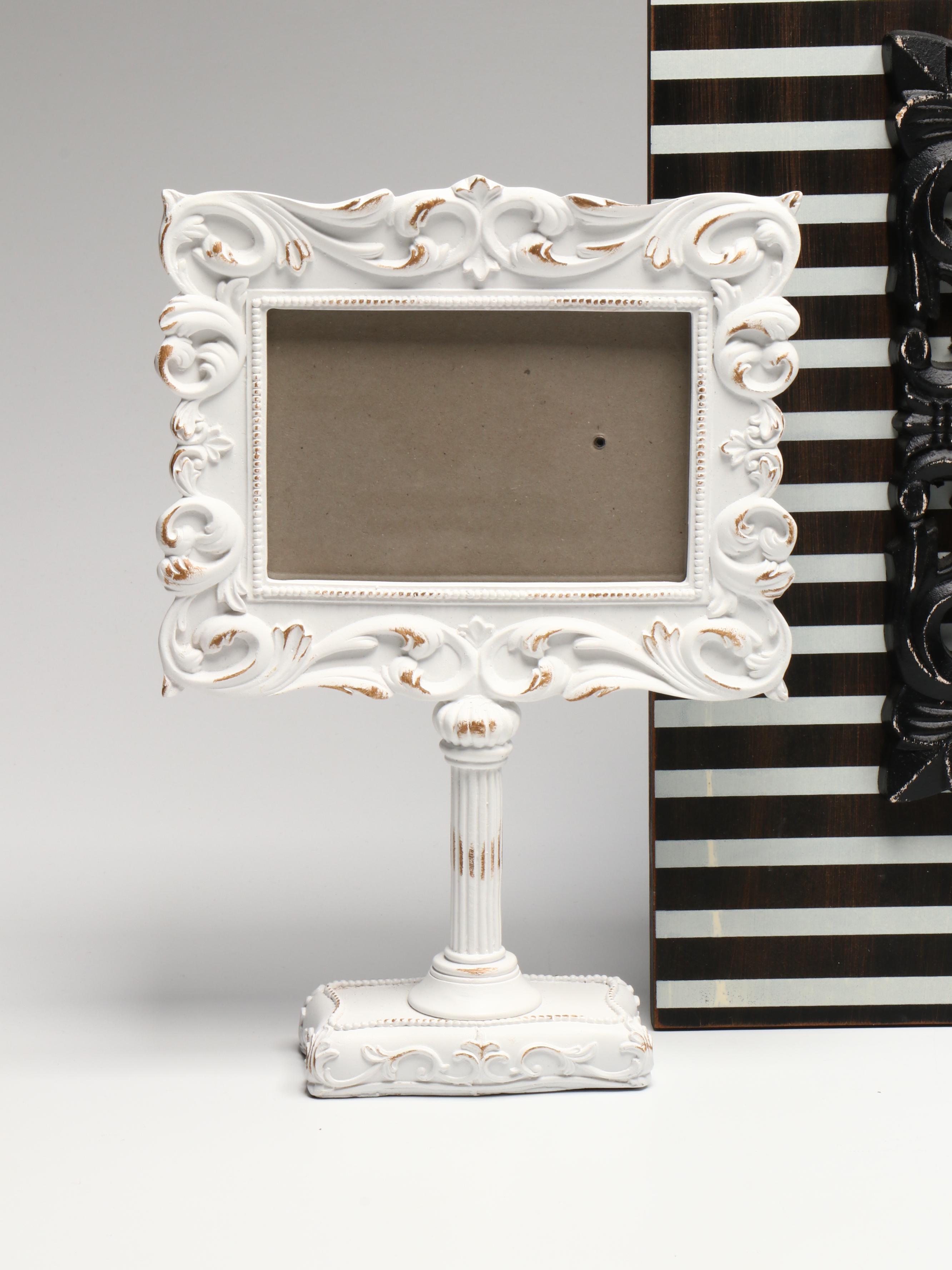 Black and White Striped, Rustic and More Contemporary Picture Frames