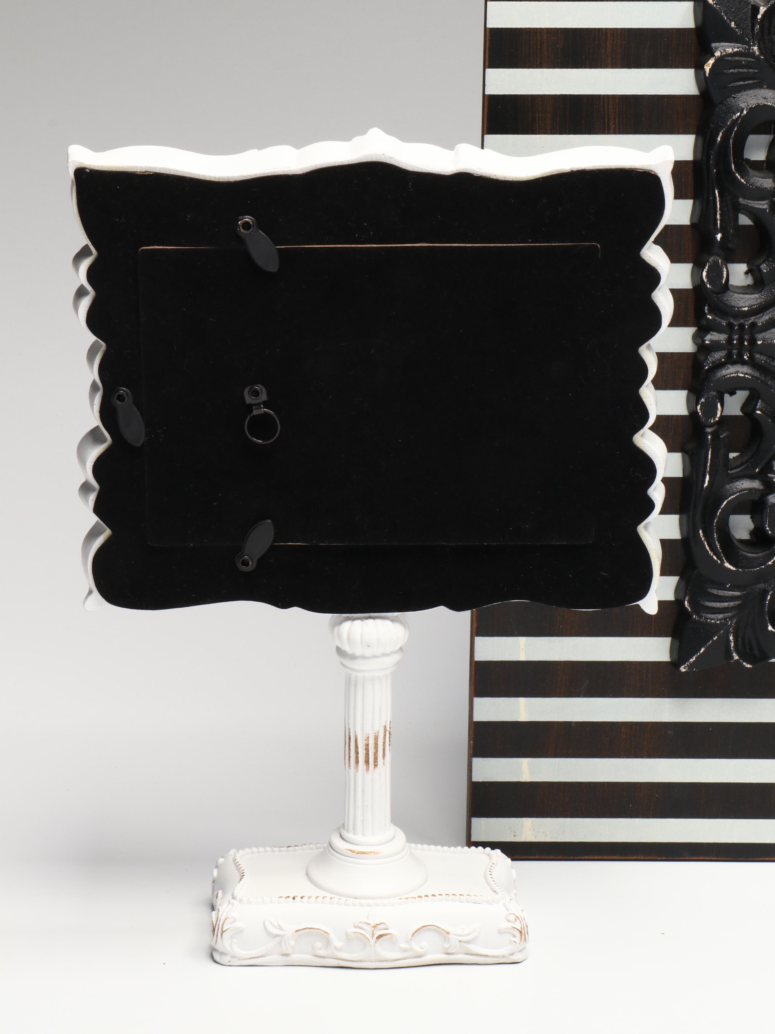 Black and White Striped, Rustic and More Contemporary Picture Frames