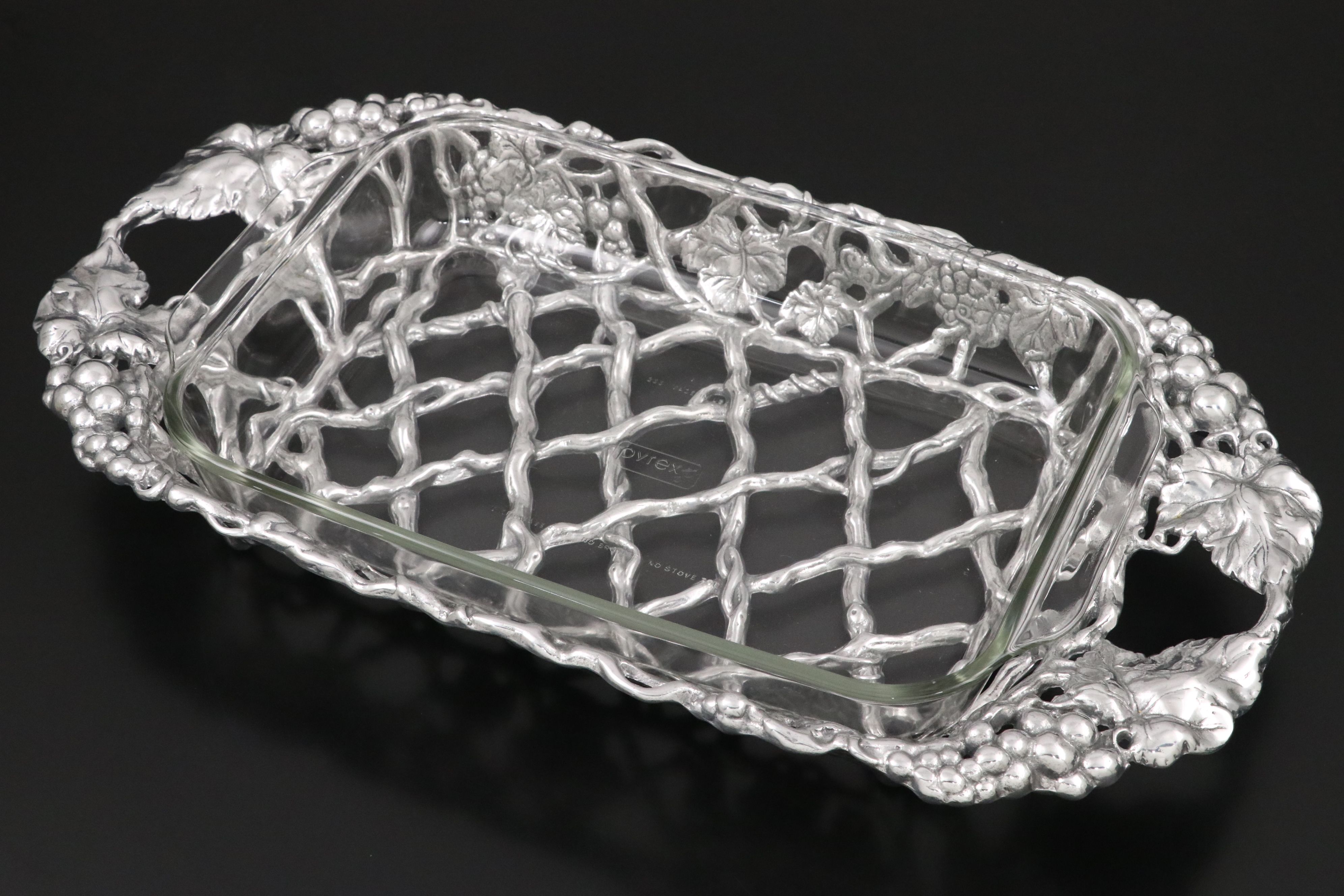 Arthur Court "Bunnies Salad Serving Bowl" and Other Aluminum Serveware