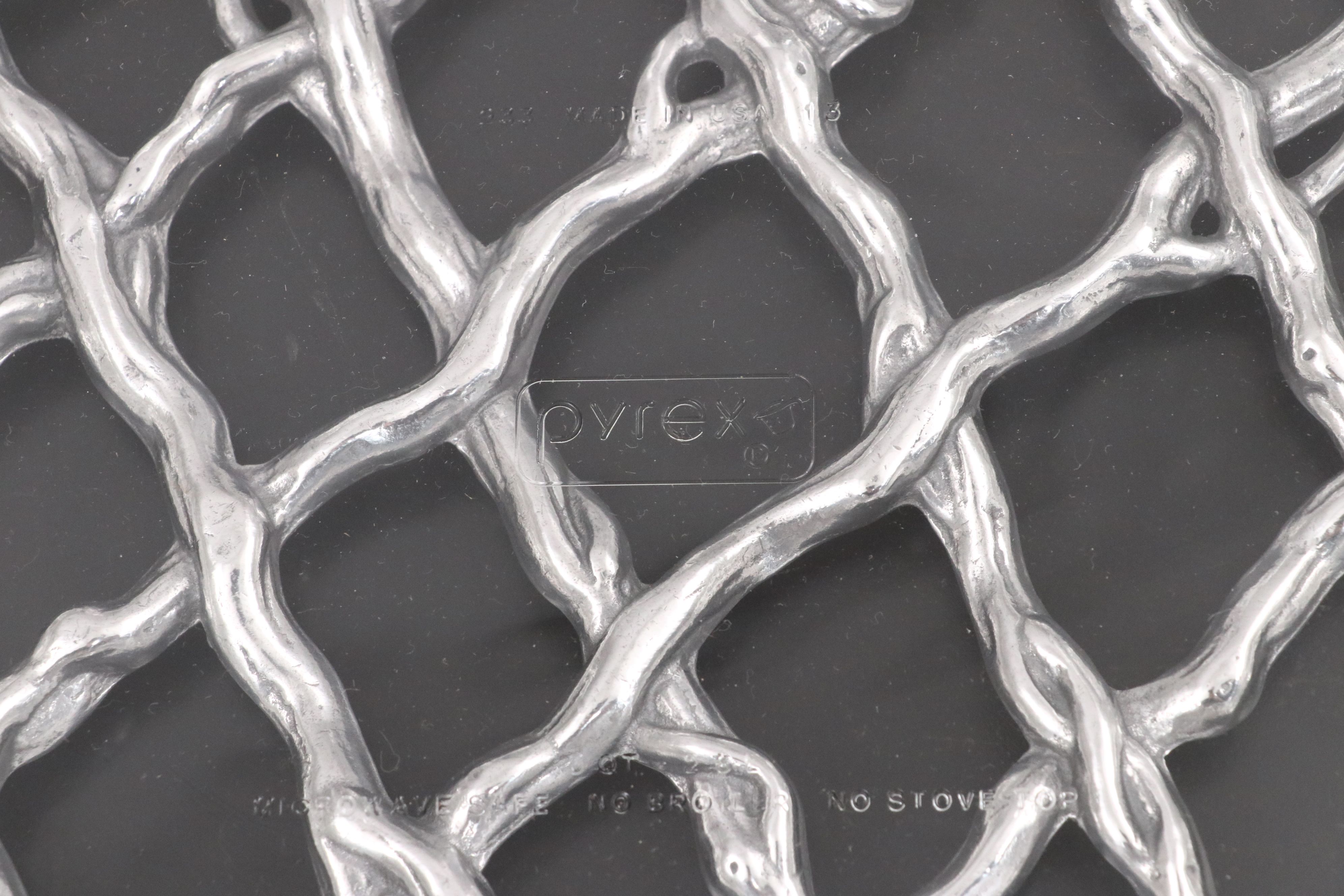 Arthur Court "Bunnies Salad Serving Bowl" and Other Aluminum Serveware