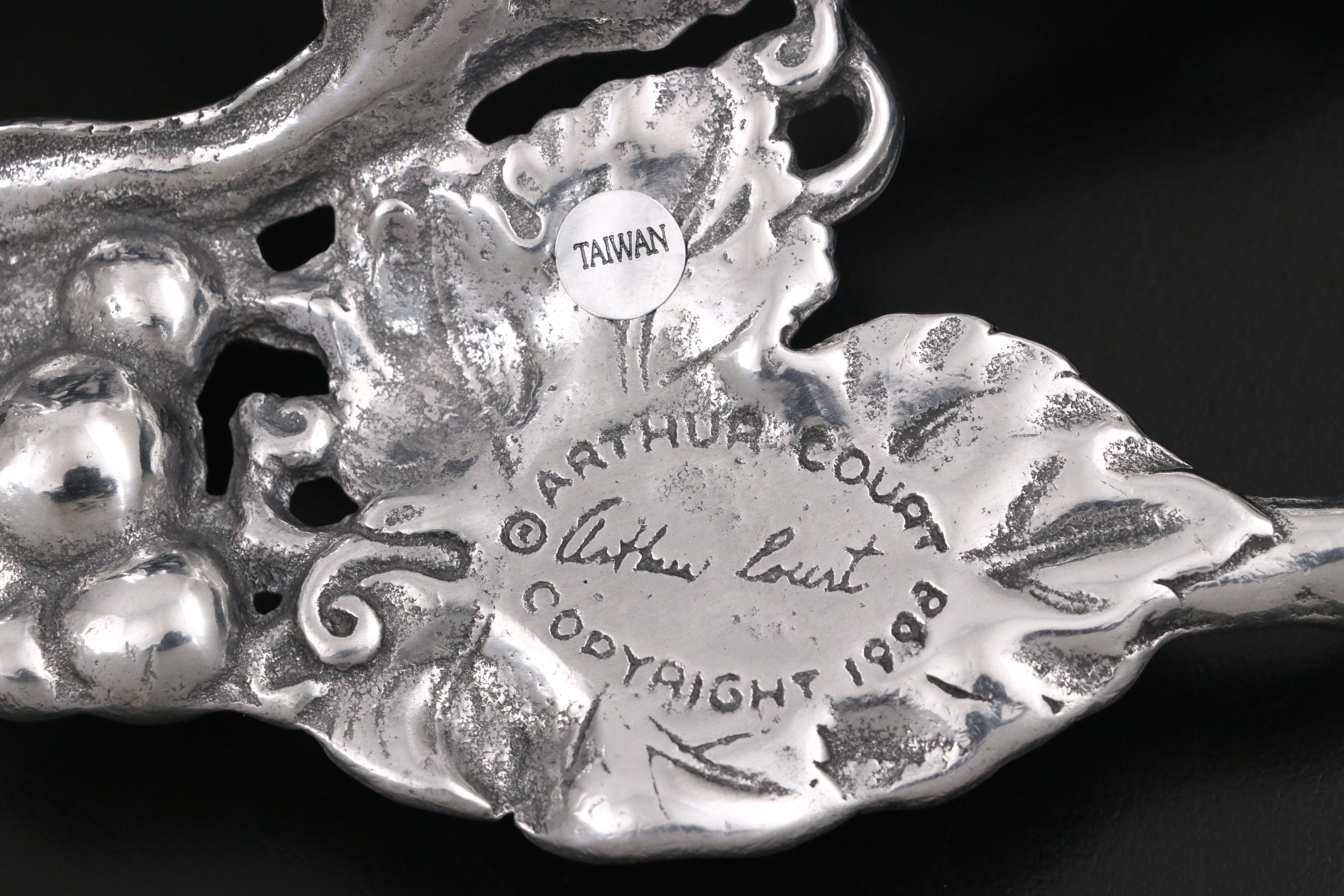 Arthur Court "Bunnies Salad Serving Bowl" and Other Aluminum Serveware