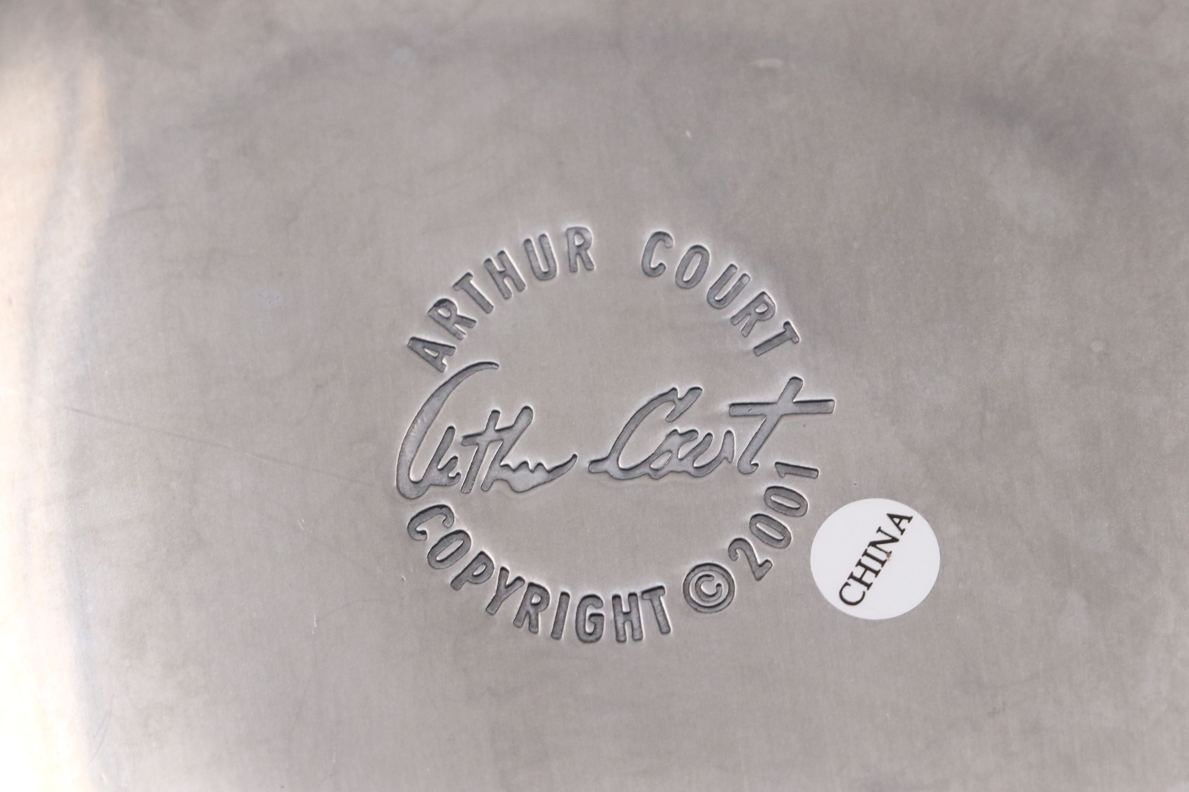 Arthur Court "Bunnies Salad Serving Bowl" and Other Aluminum Serveware