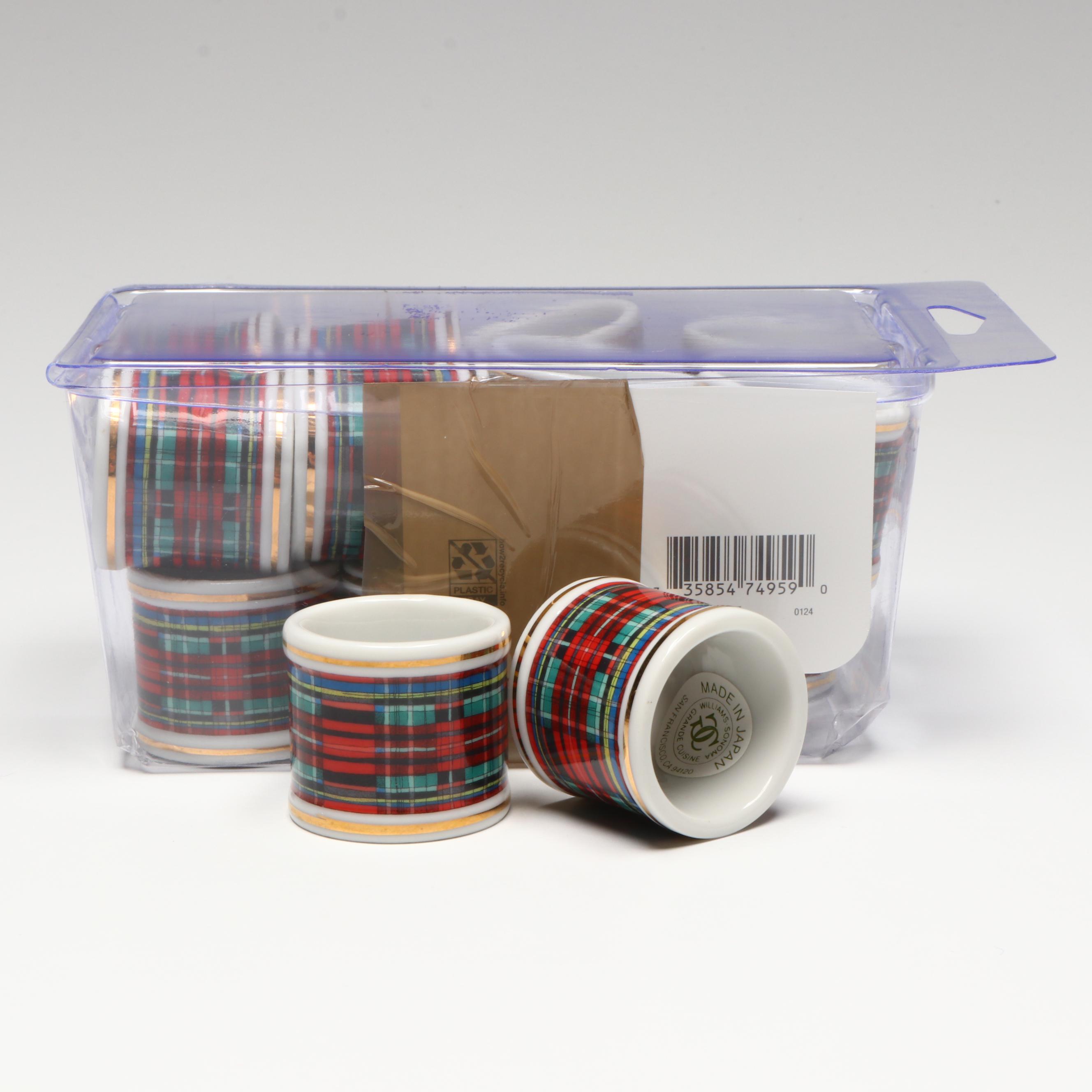 Vintage Homer Laughlin Christmas Plates with Other Holiday Table Decor