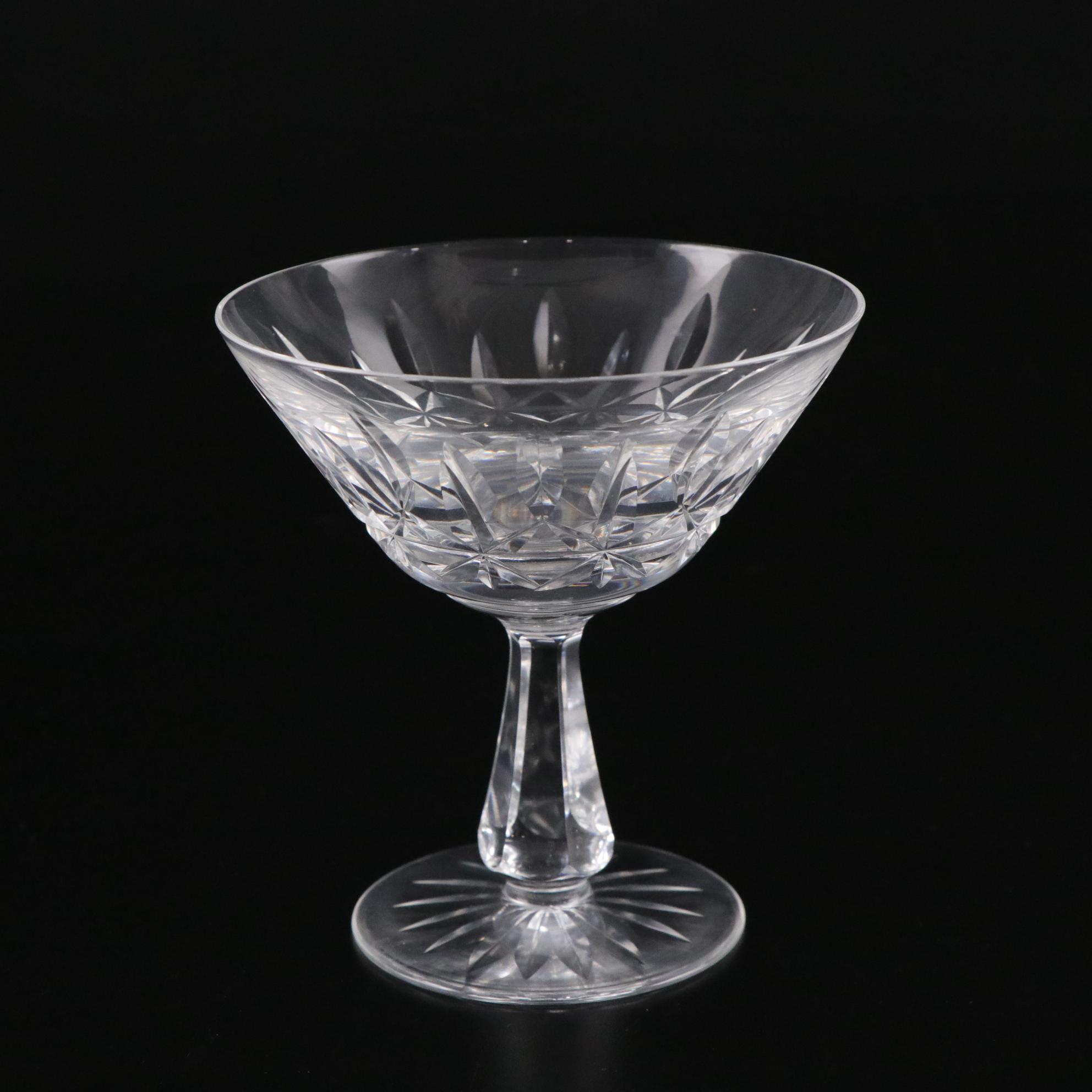 Waterford Crystal "Rosslare" Champagne Coupes