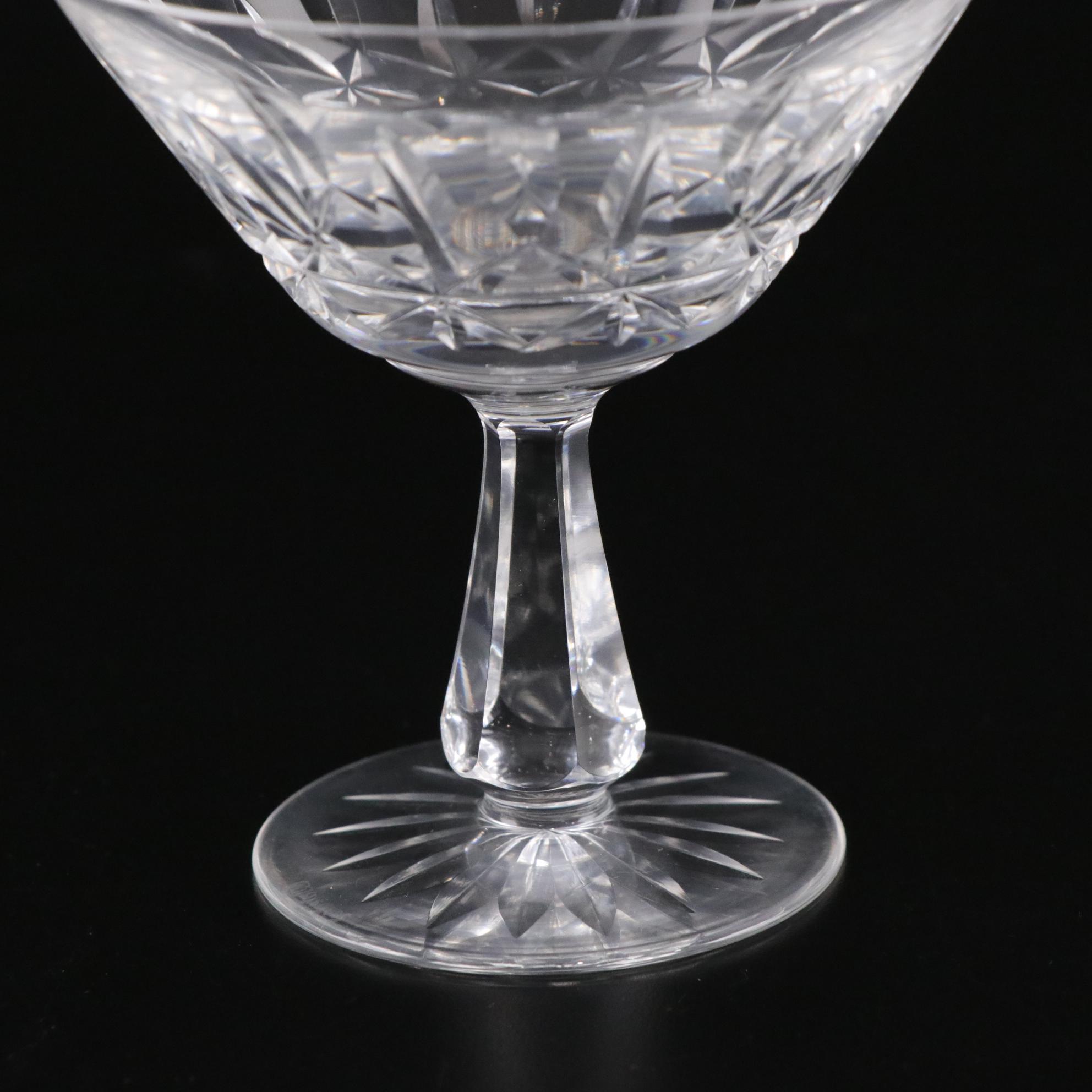 Waterford Crystal "Rosslare" Champagne Coupes