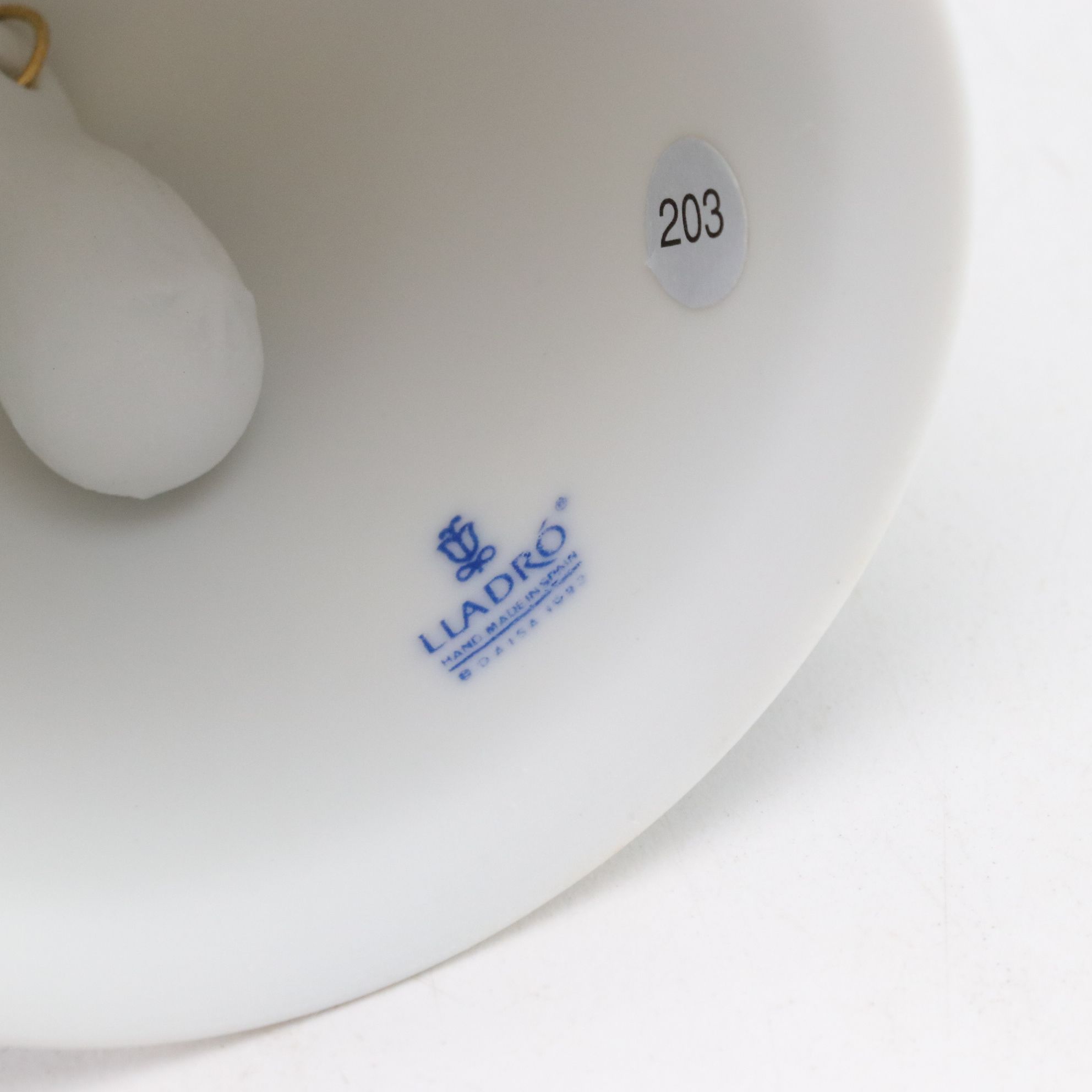 Lladró "Prayerful Moment" and "Mini Holy Family" with Christmas Bell, 1994