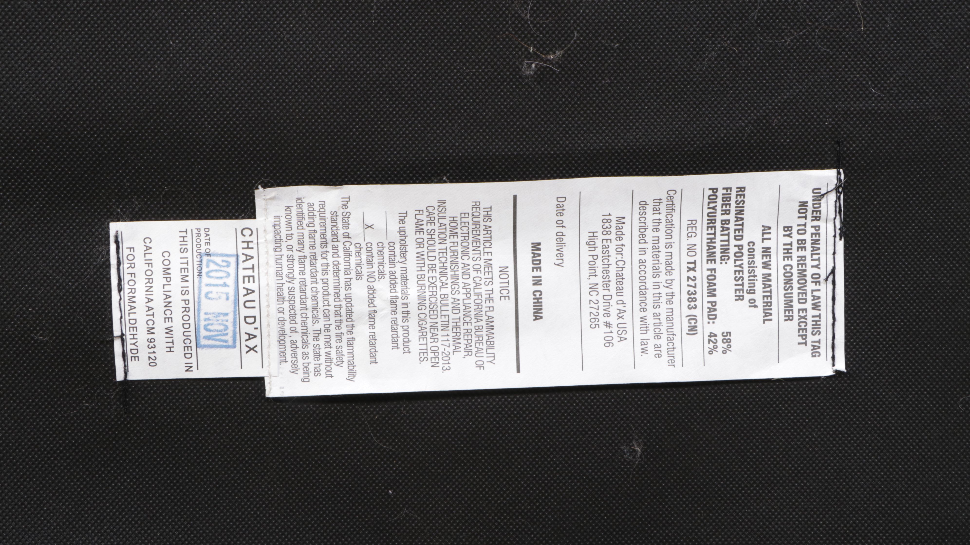 Chateau D'Ax Faux Leather Lounge Chairs with Ottoman