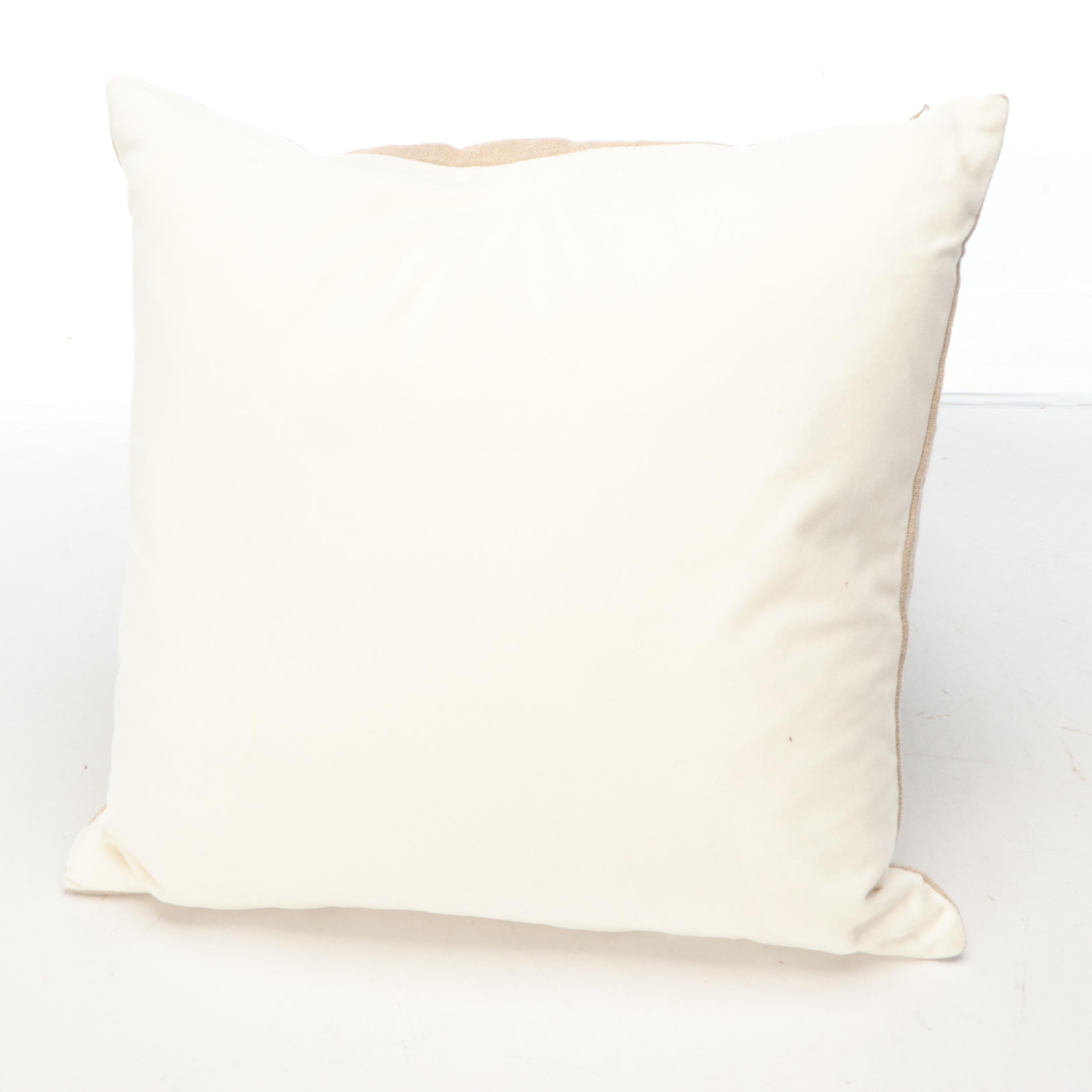 Pottery Barn and More Throw Pillows with Seat Cushions