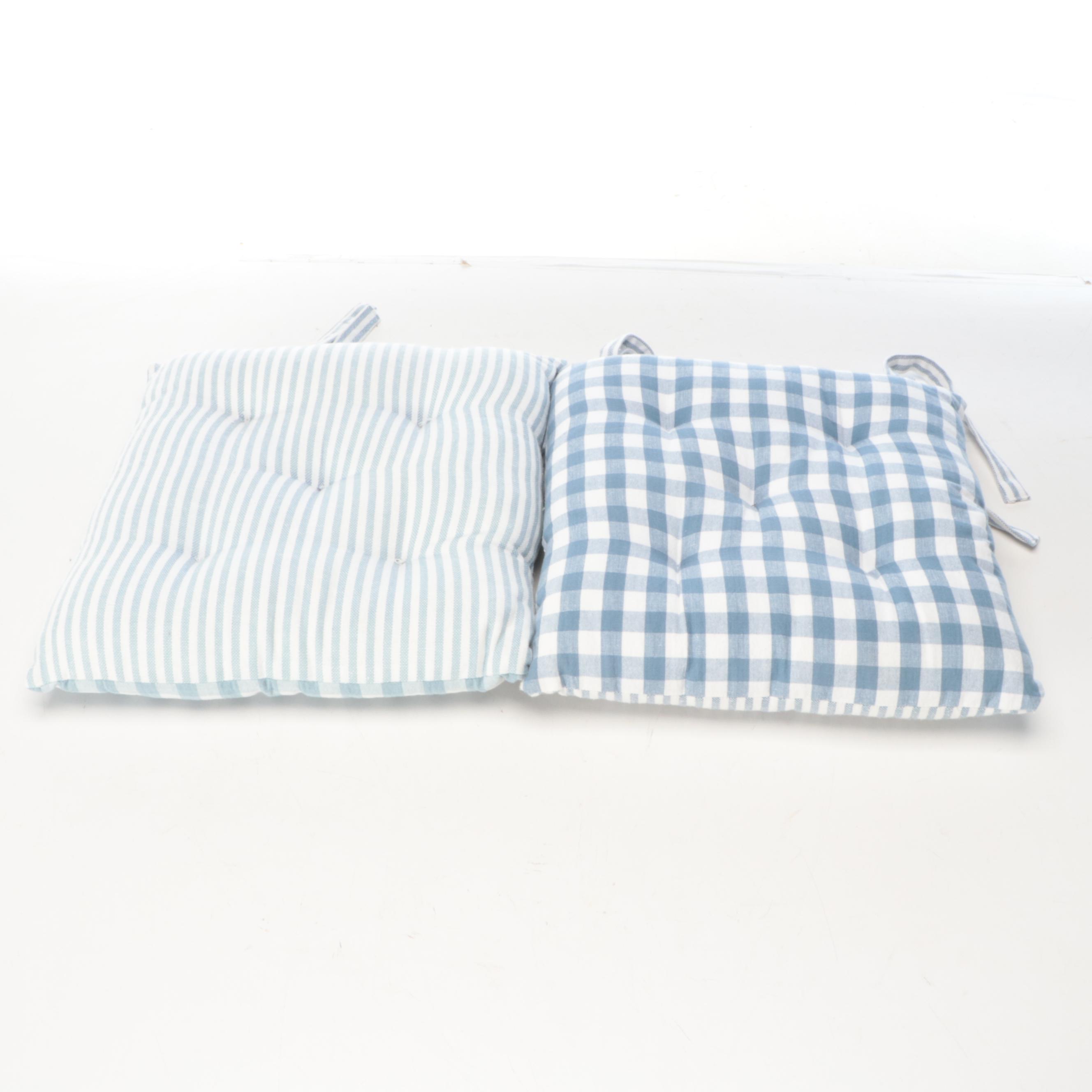 Pottery Barn and More Throw Pillows with Seat Cushions