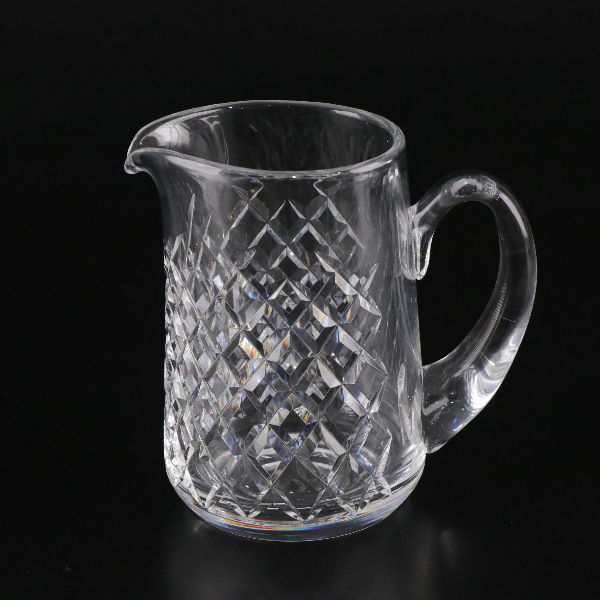 Waterford "Boyne" and "Alana" Crystal Jugs
