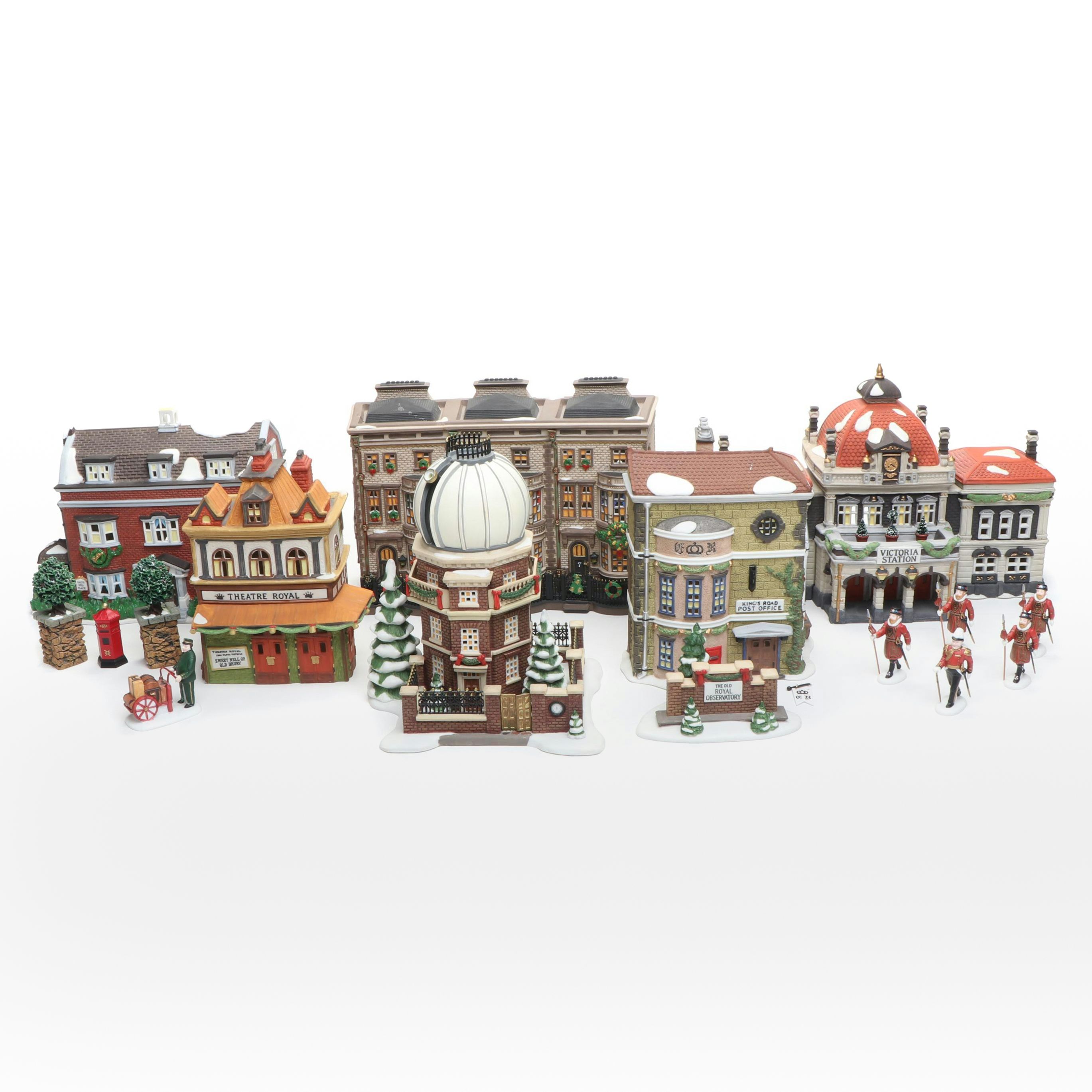 Department 56 "Theatre Royal" and More Dickens' Village Series Buildings