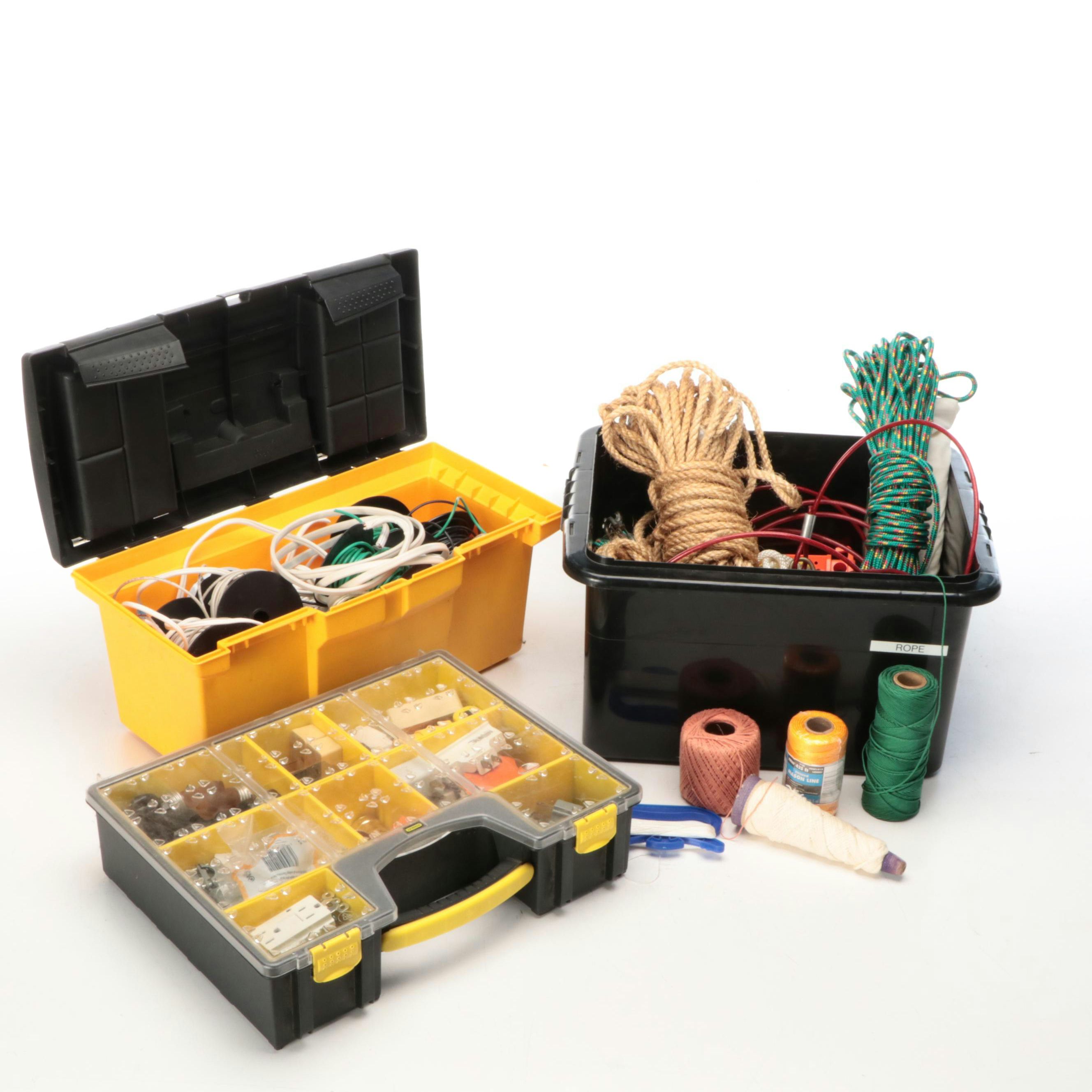 Electrical Wires, Outlet Extensions, Rope and Other Electrical Equipment