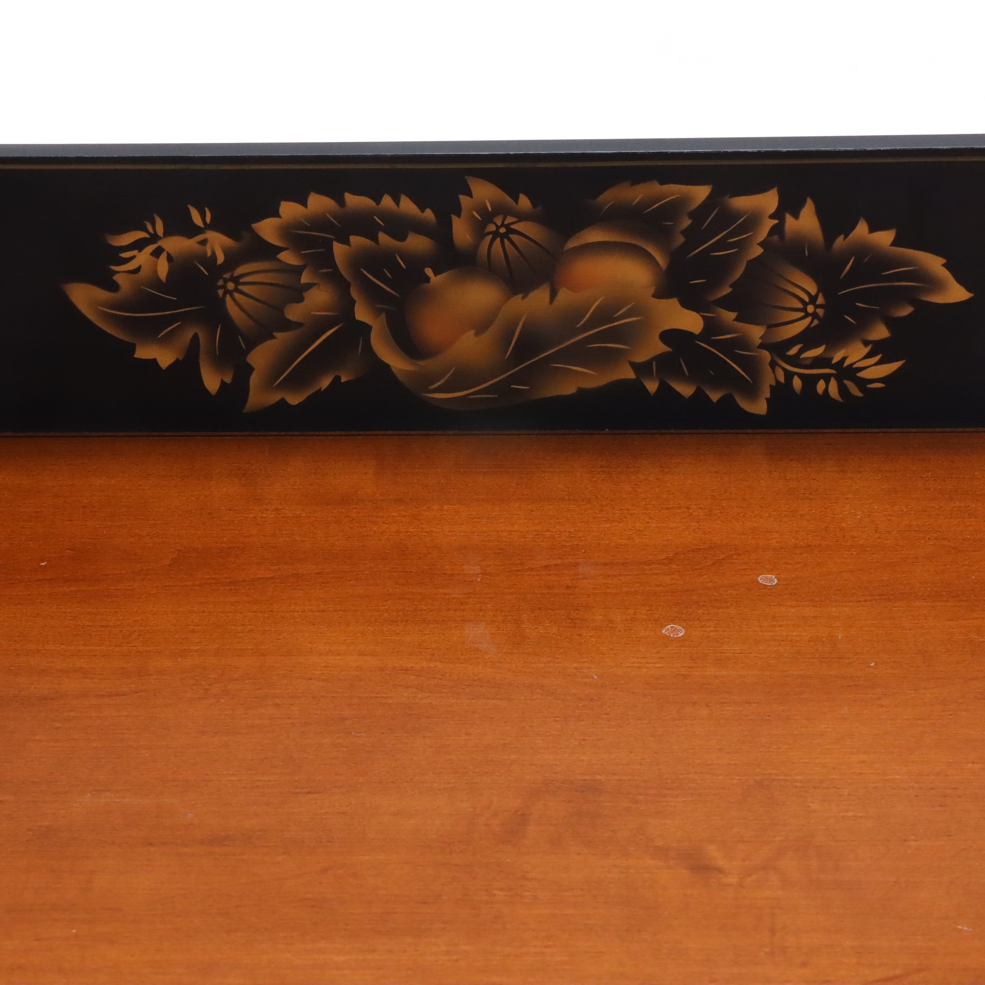 Lambert Hitchcock Traditional Style Hand Stenciled Maple Writing Desk