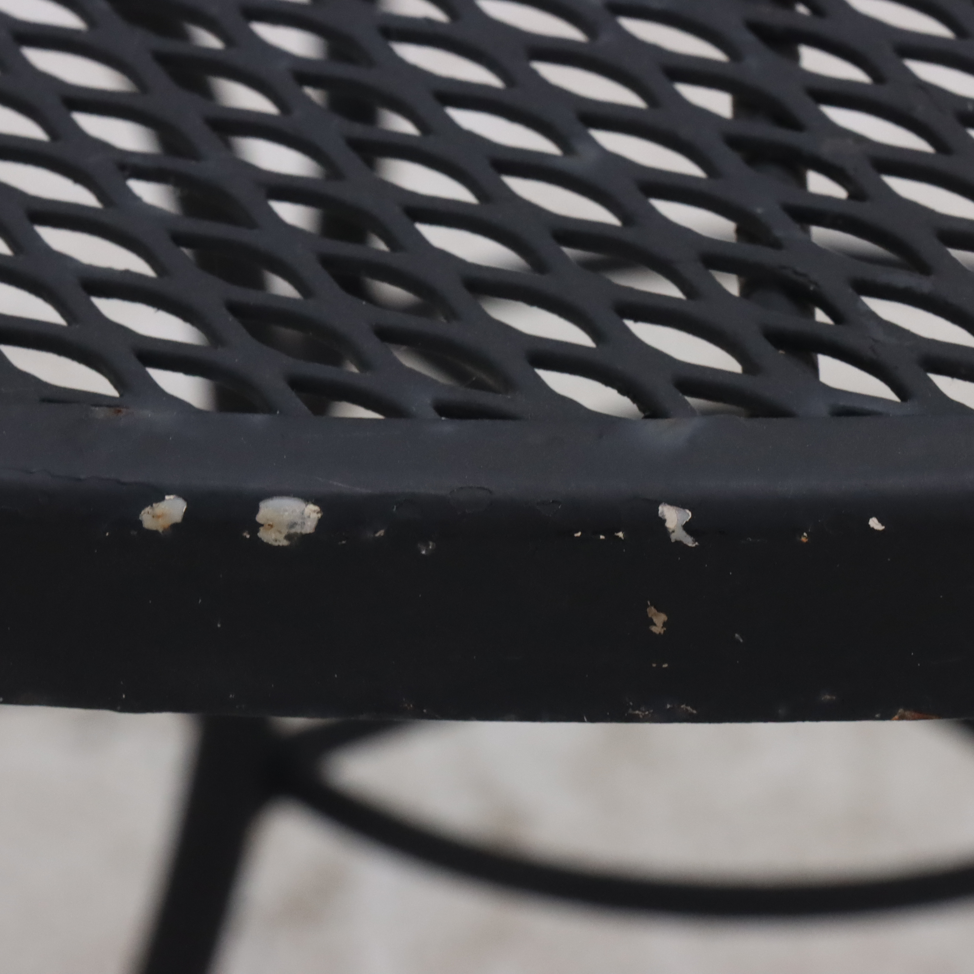 Wrought Iron Five-Piece Patio Dining Set